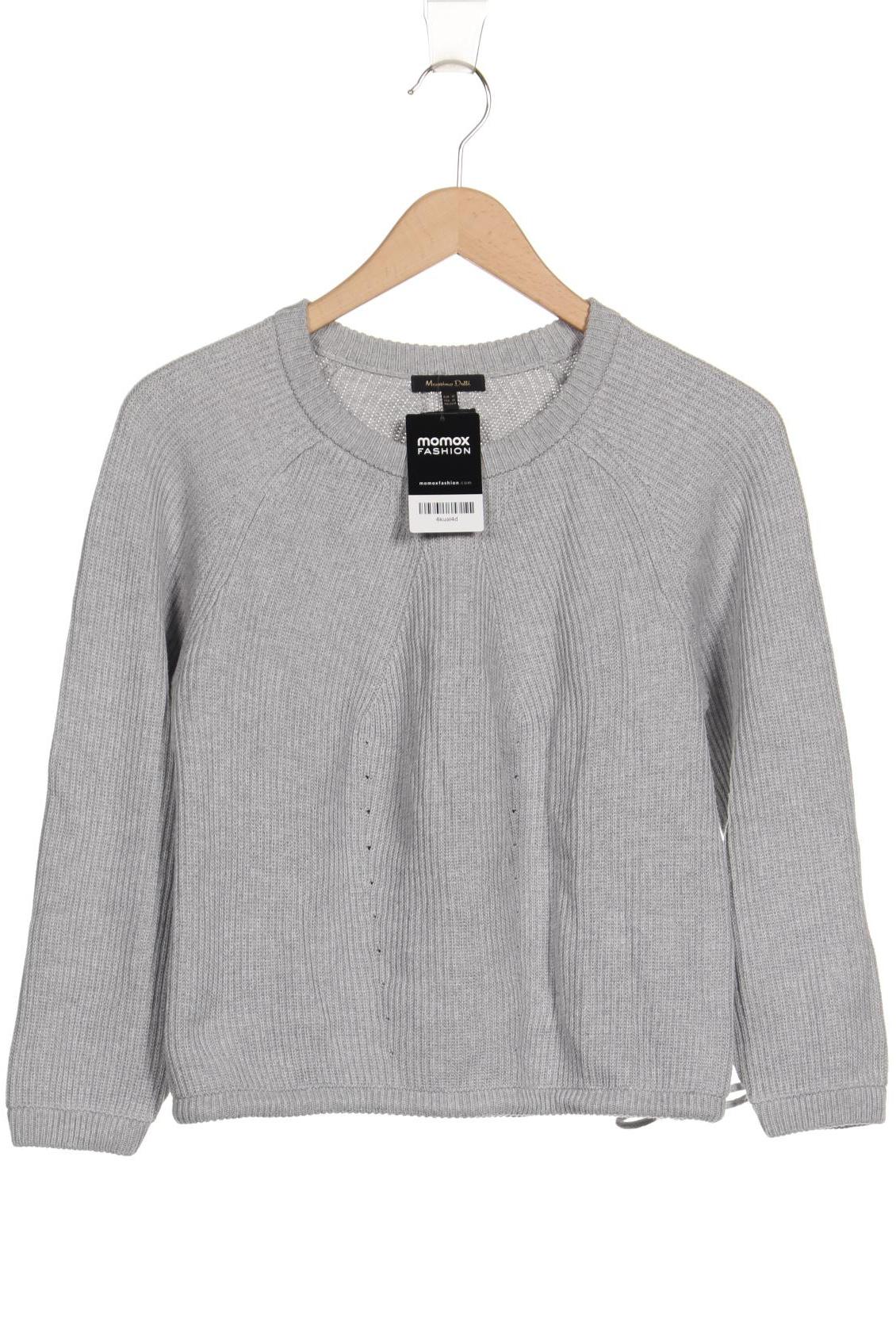 

Massimo Dutti Damen Pullover, grau, Gr. 34