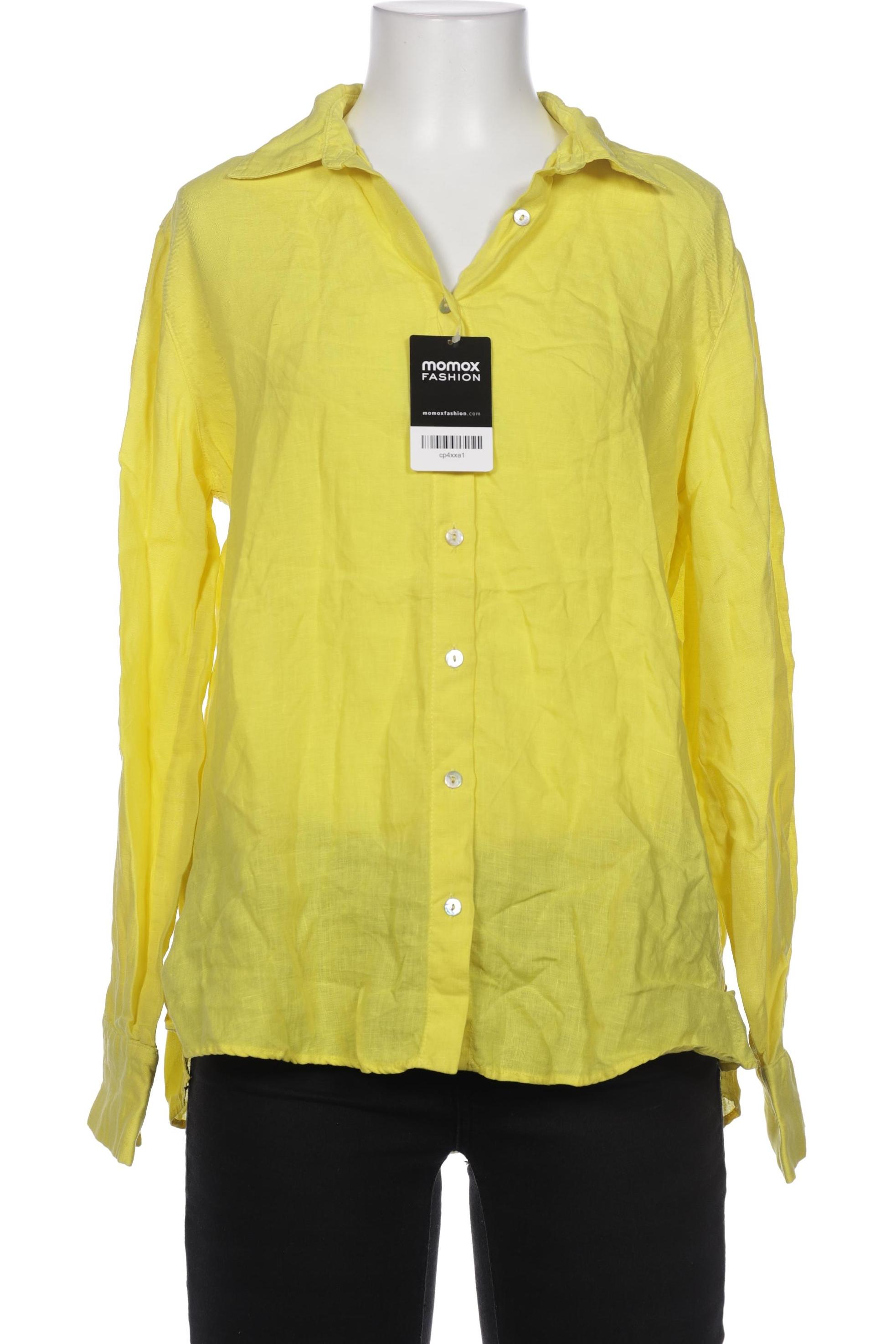 

Massimo Dutti Damen Bluse, gelb, Gr. 38