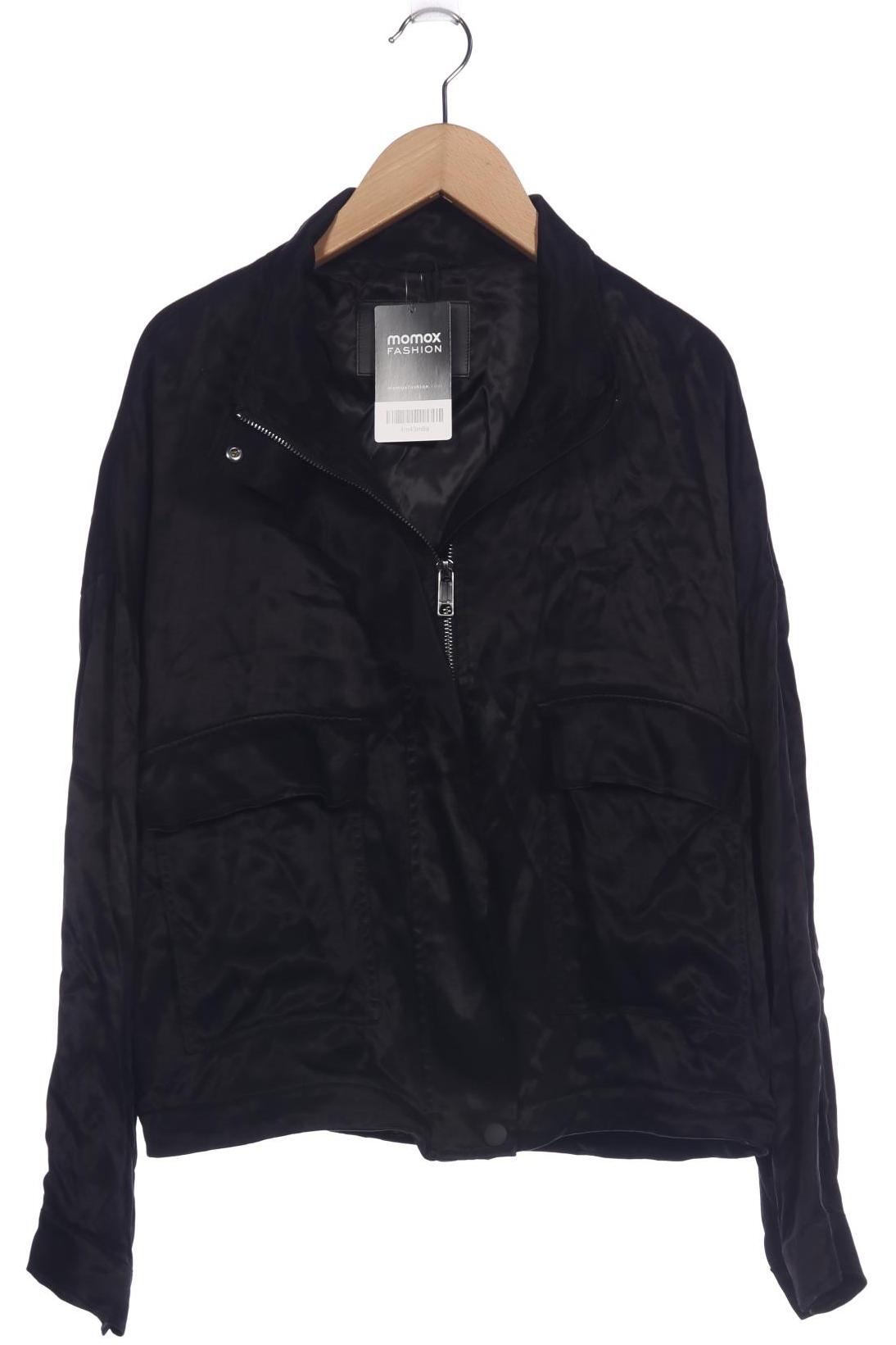 

Massimo Dutti Damen Jacke, schwarz, Gr. 36