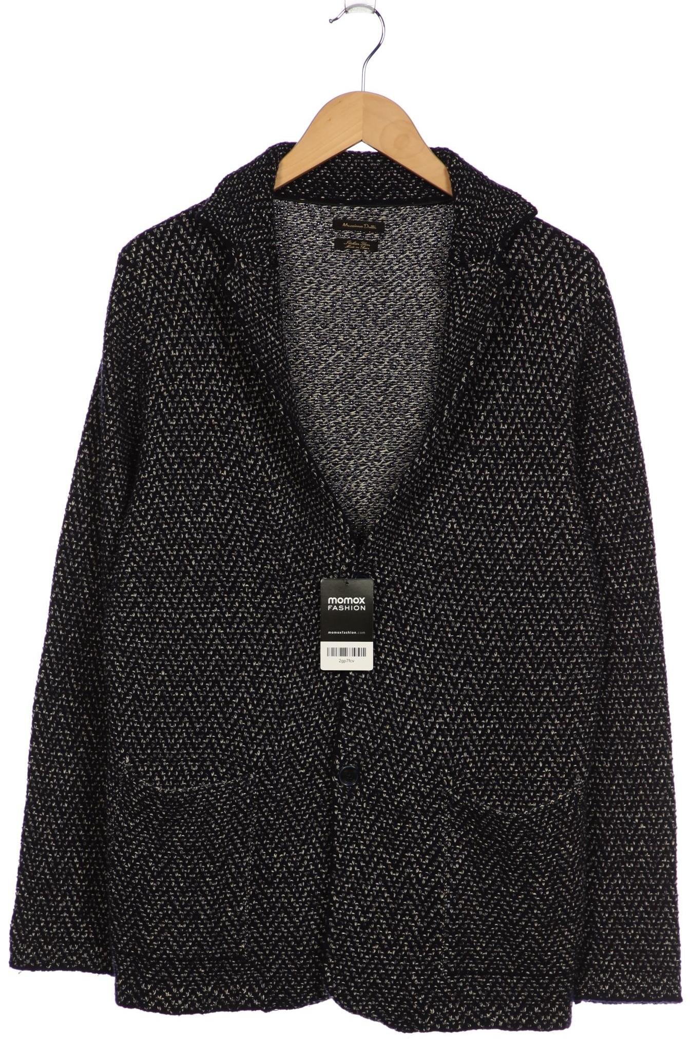 

Massimo Dutti Damen Strickjacke, marineblau, Gr. 38