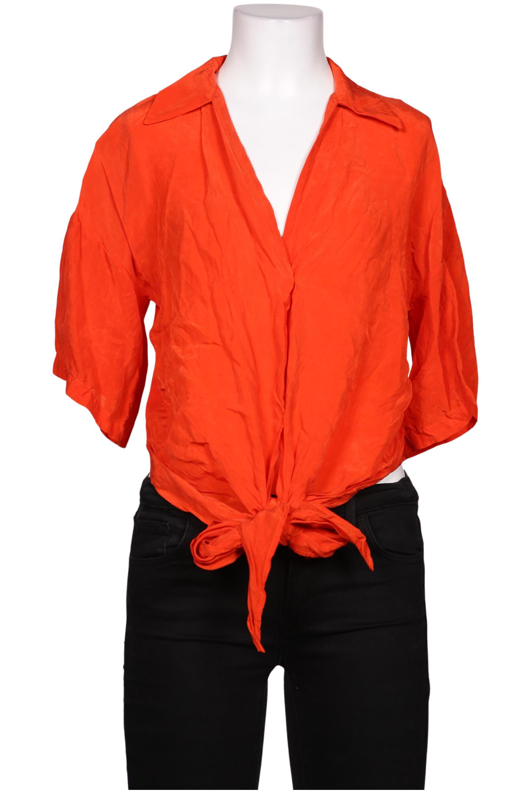 

Massimo Dutti Damen Bluse, orange, Gr. 34
