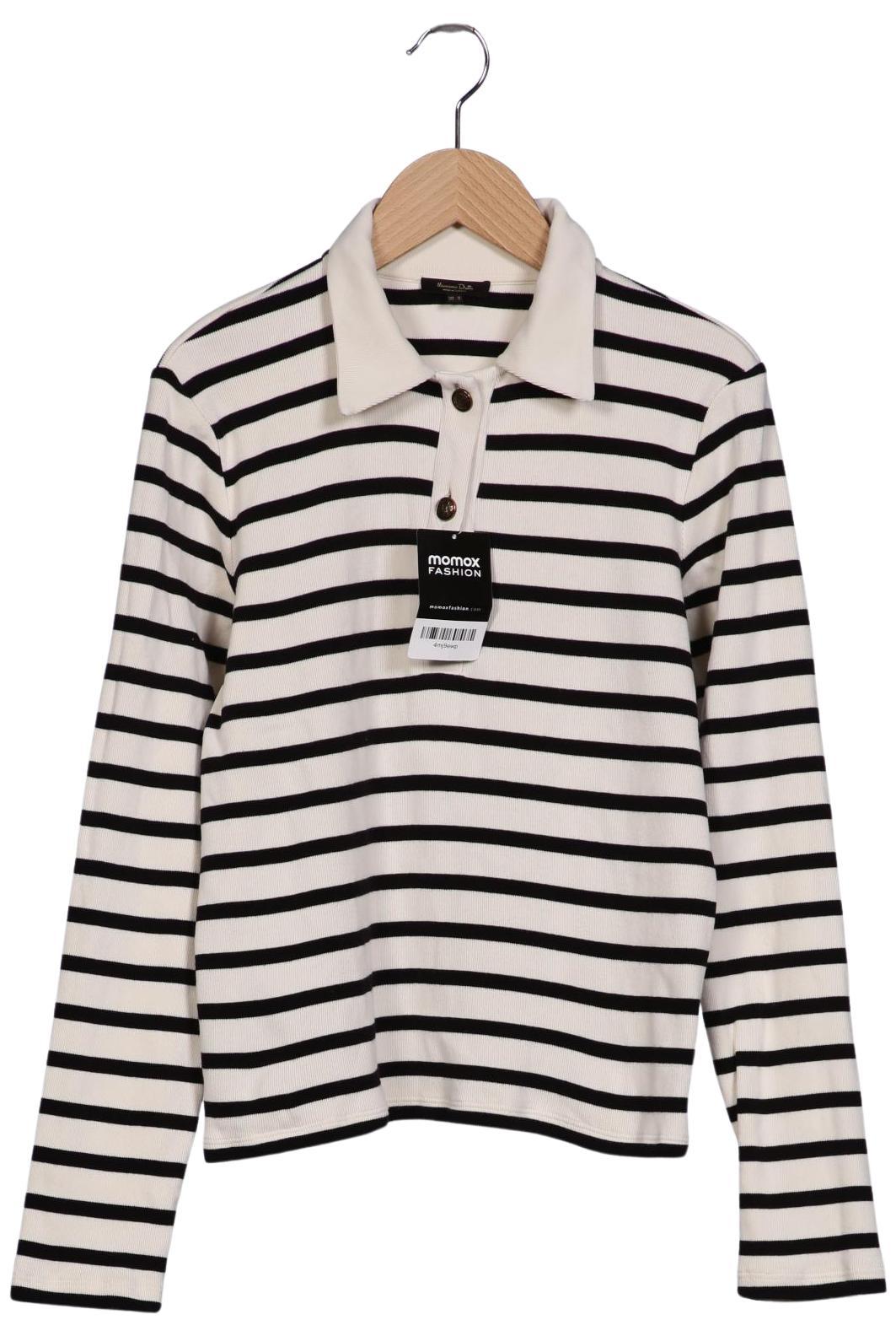 

Massimo Dutti Damen Pullover, cremeweiß, Gr. 38