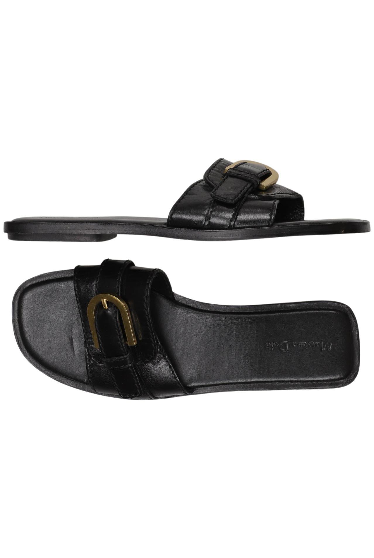

Massimo Dutti Damen Sandale, schwarz, Gr. 40