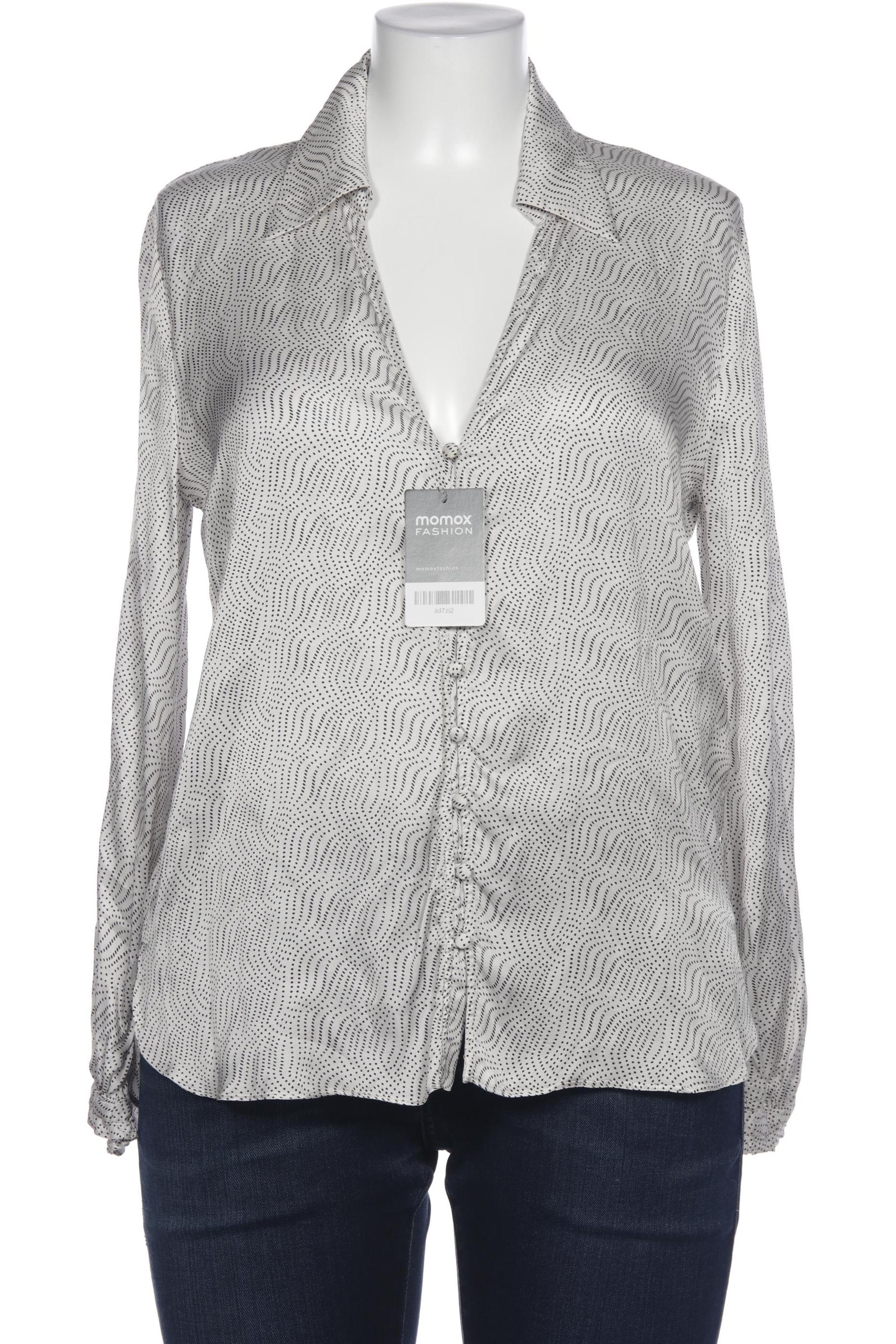 

Massimo Dutti Damen Bluse, weiß, Gr. 42