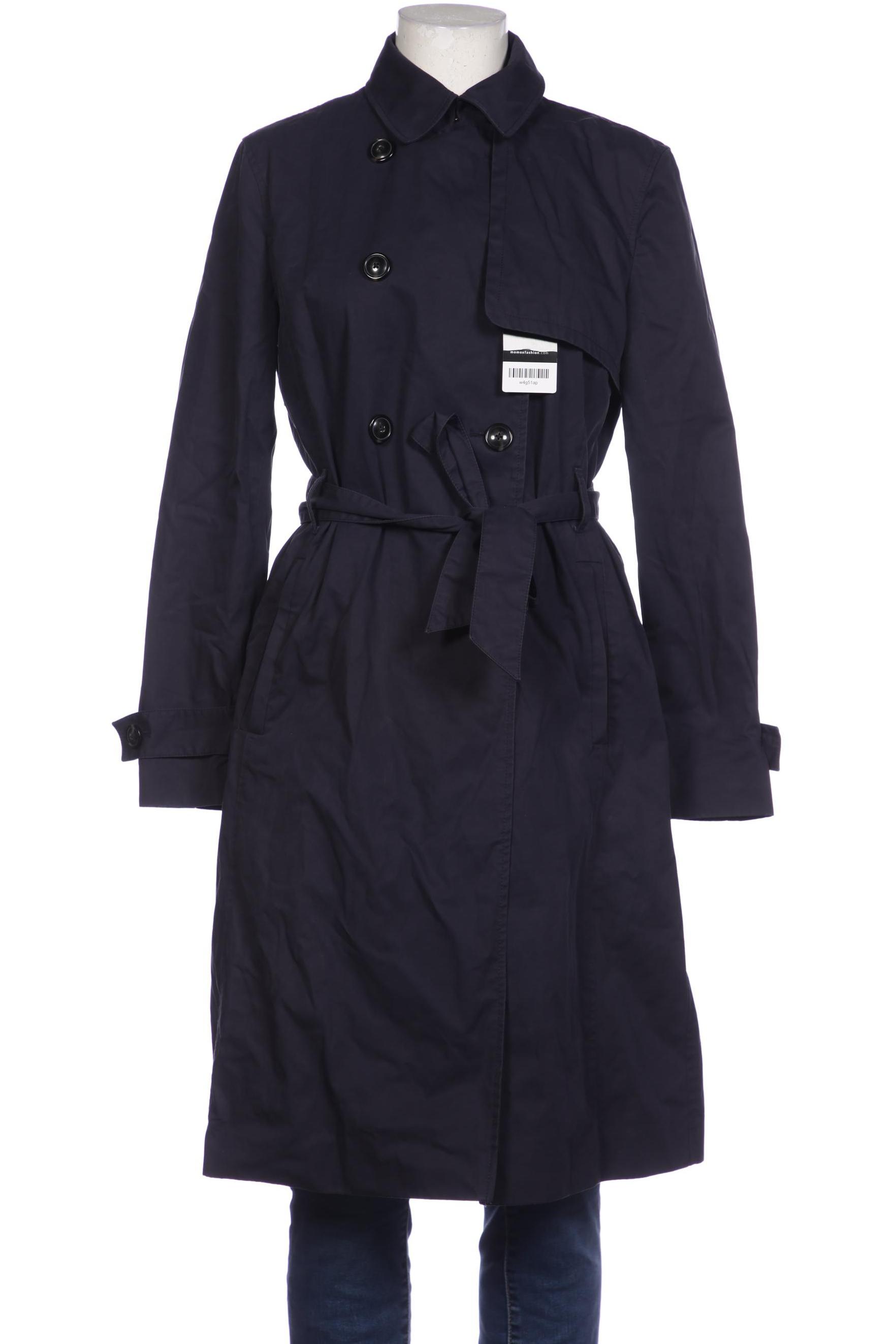 

Massimo Dutti Damen Mantel, marineblau, Gr. 42