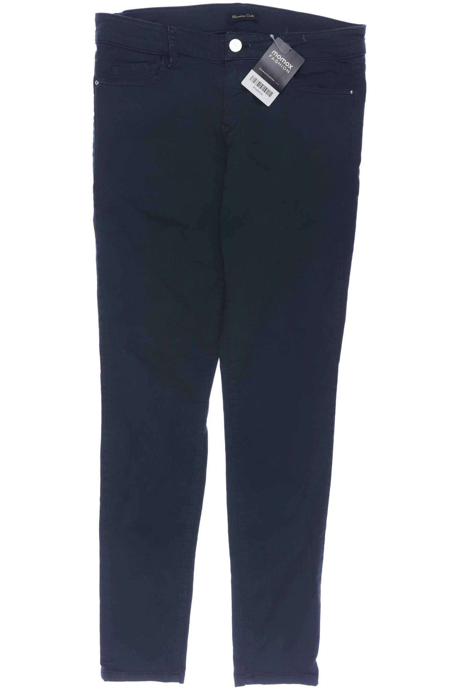 

Massimo Dutti Damen Stoffhose, grün, Gr. 38