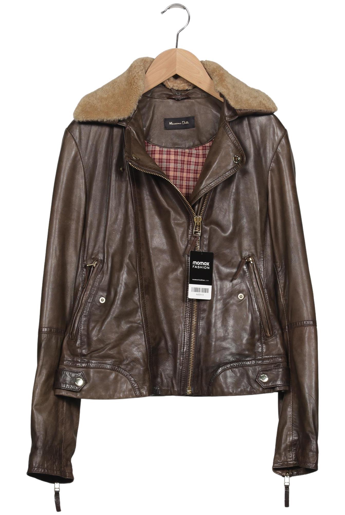 

Massimo Dutti Damen Jacke, braun, Gr. 38