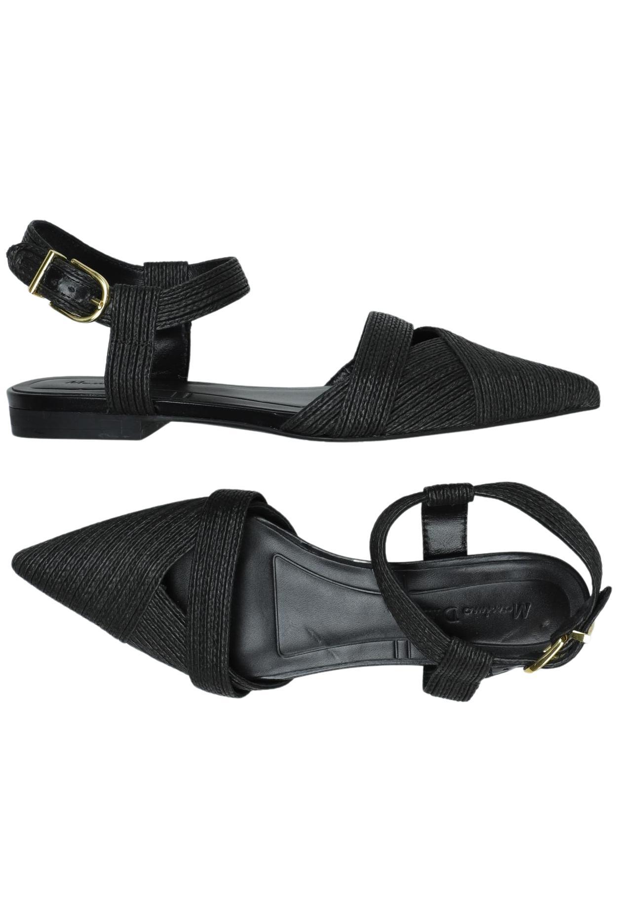 

Massimo Dutti Damen Sandale, schwarz, Gr. 36