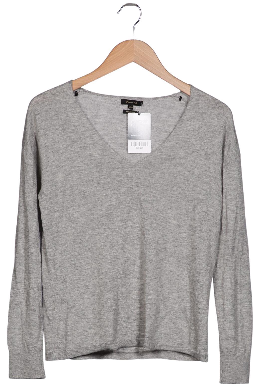 

Massimo Dutti Damen Pullover, grau, Gr. 34