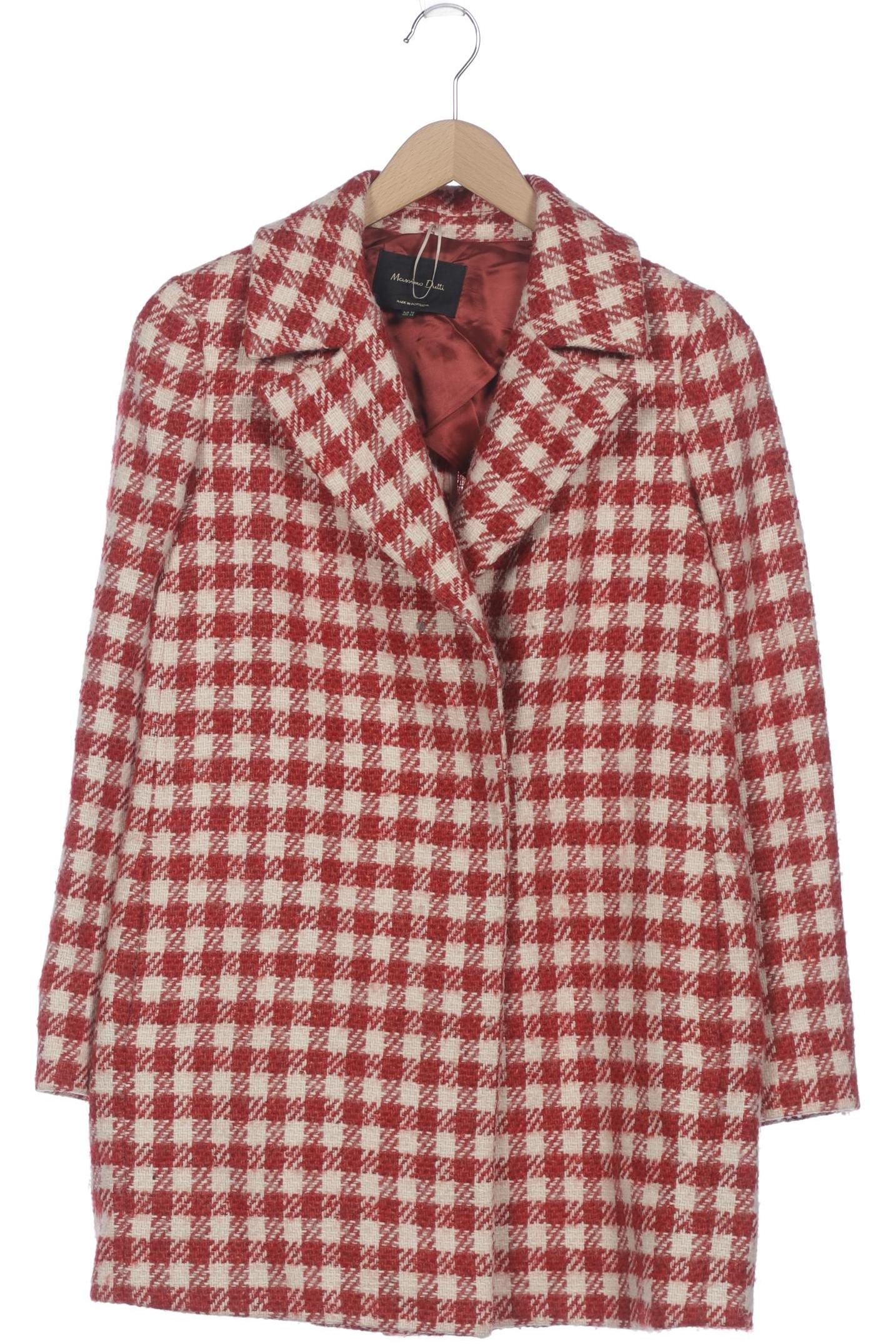 

Massimo Dutti Damen Mantel, rot, Gr. 34