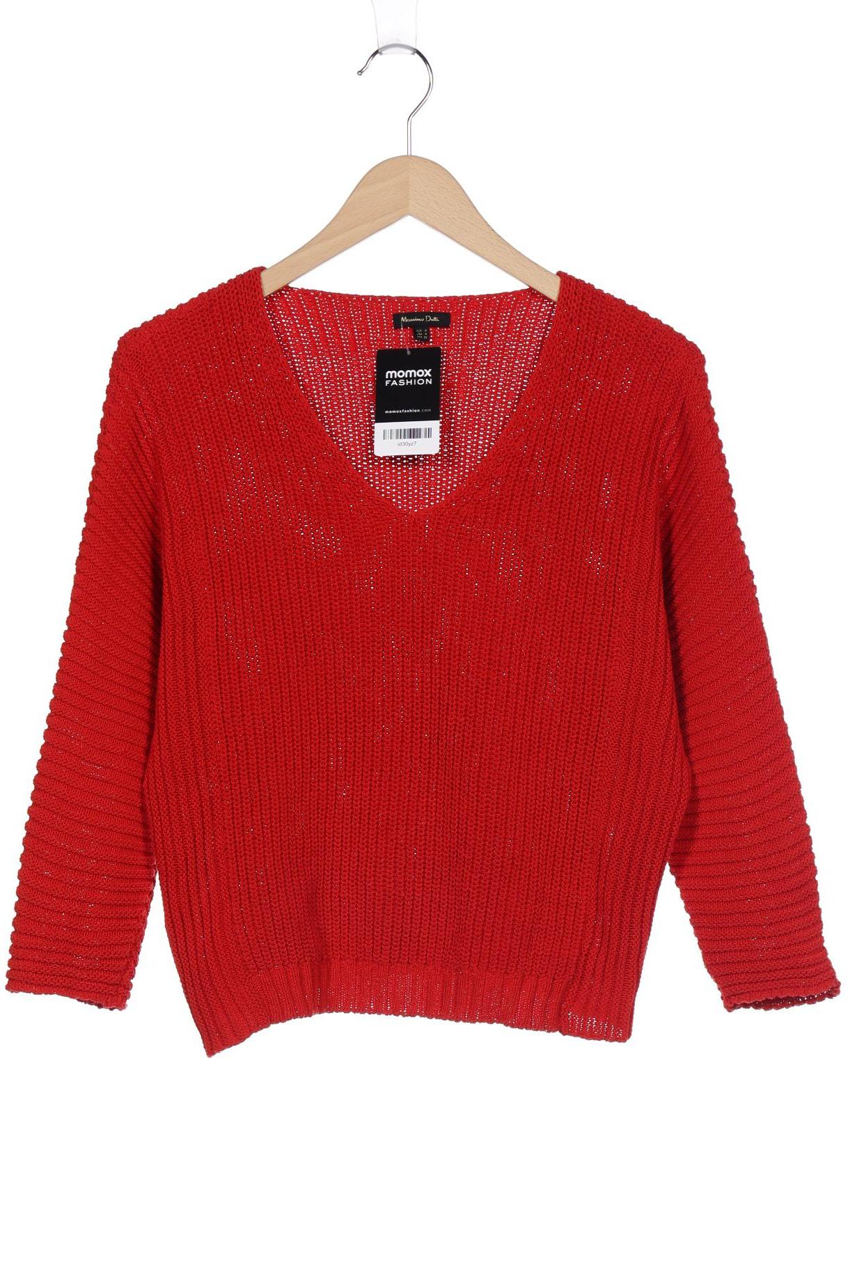 

Massimo Dutti Damen Pullover, rot