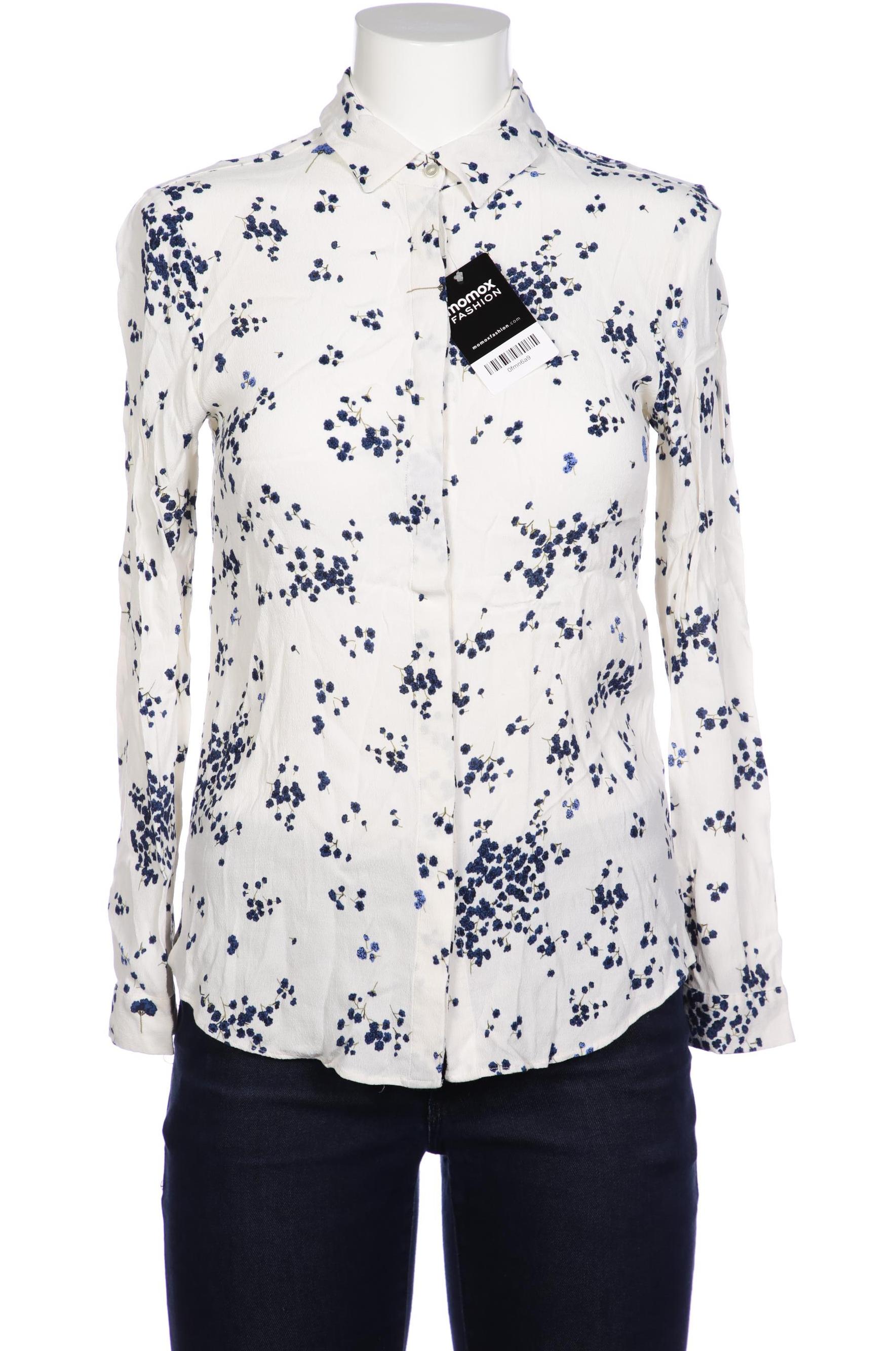 

Massimo Dutti Damen Bluse, marineblau