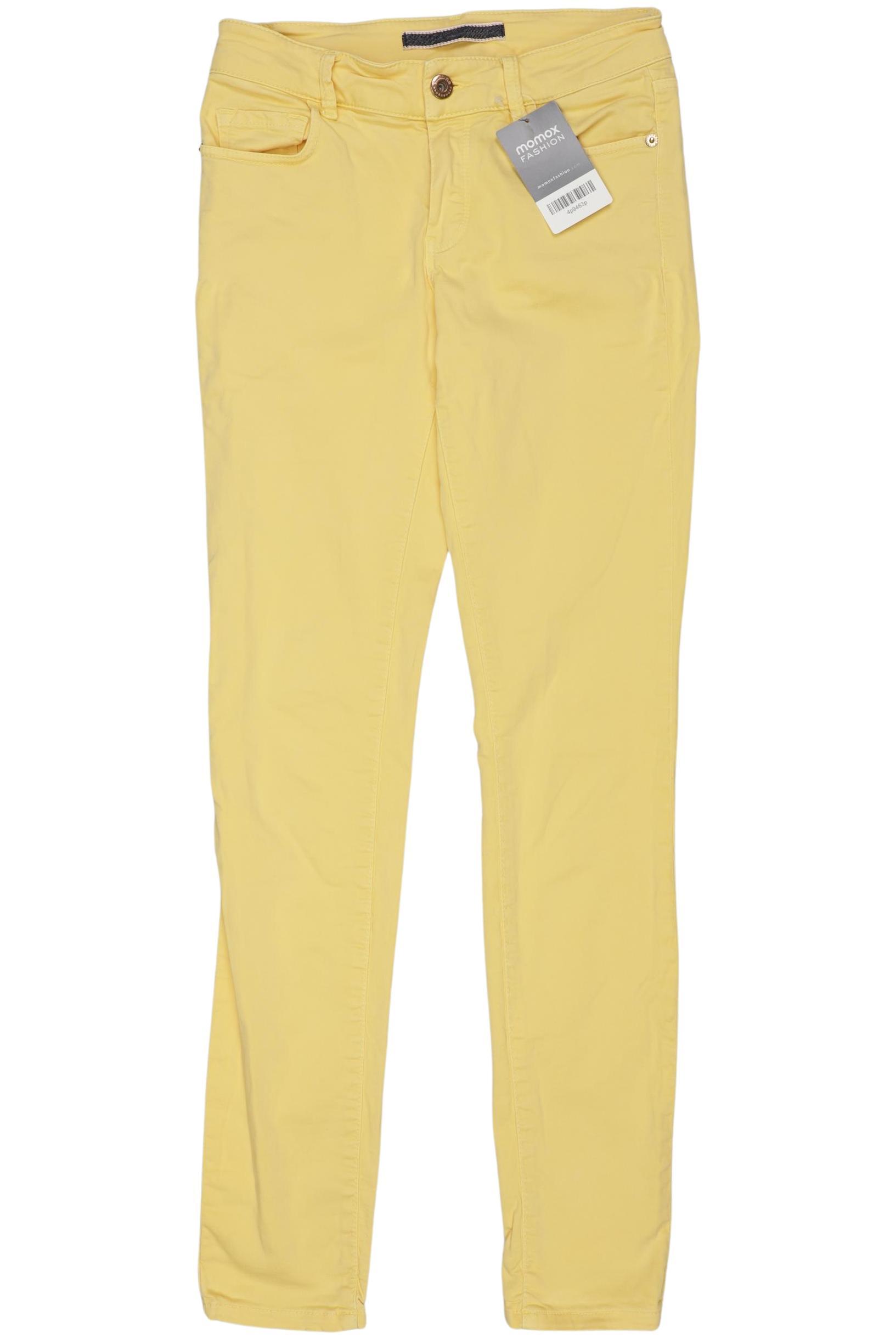 

Massimo Dutti Damen Stoffhose, gelb, Gr. 34