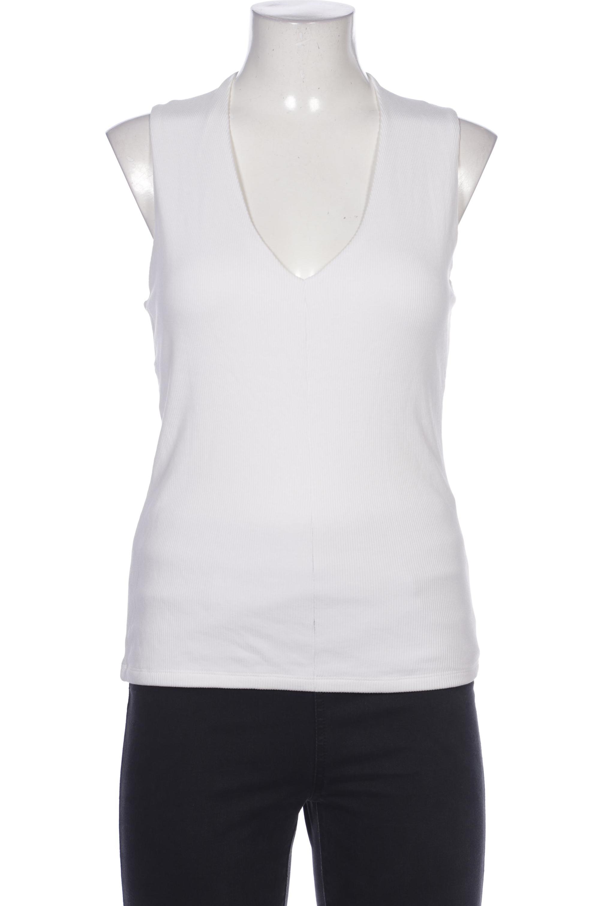 

Massimo Dutti Damen Top, cremeweiß, Gr. 42