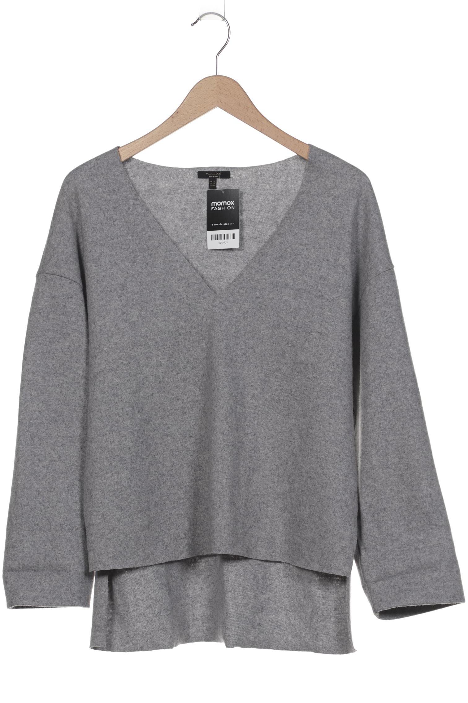 

Massimo Dutti Damen Pullover, grau, Gr. 34
