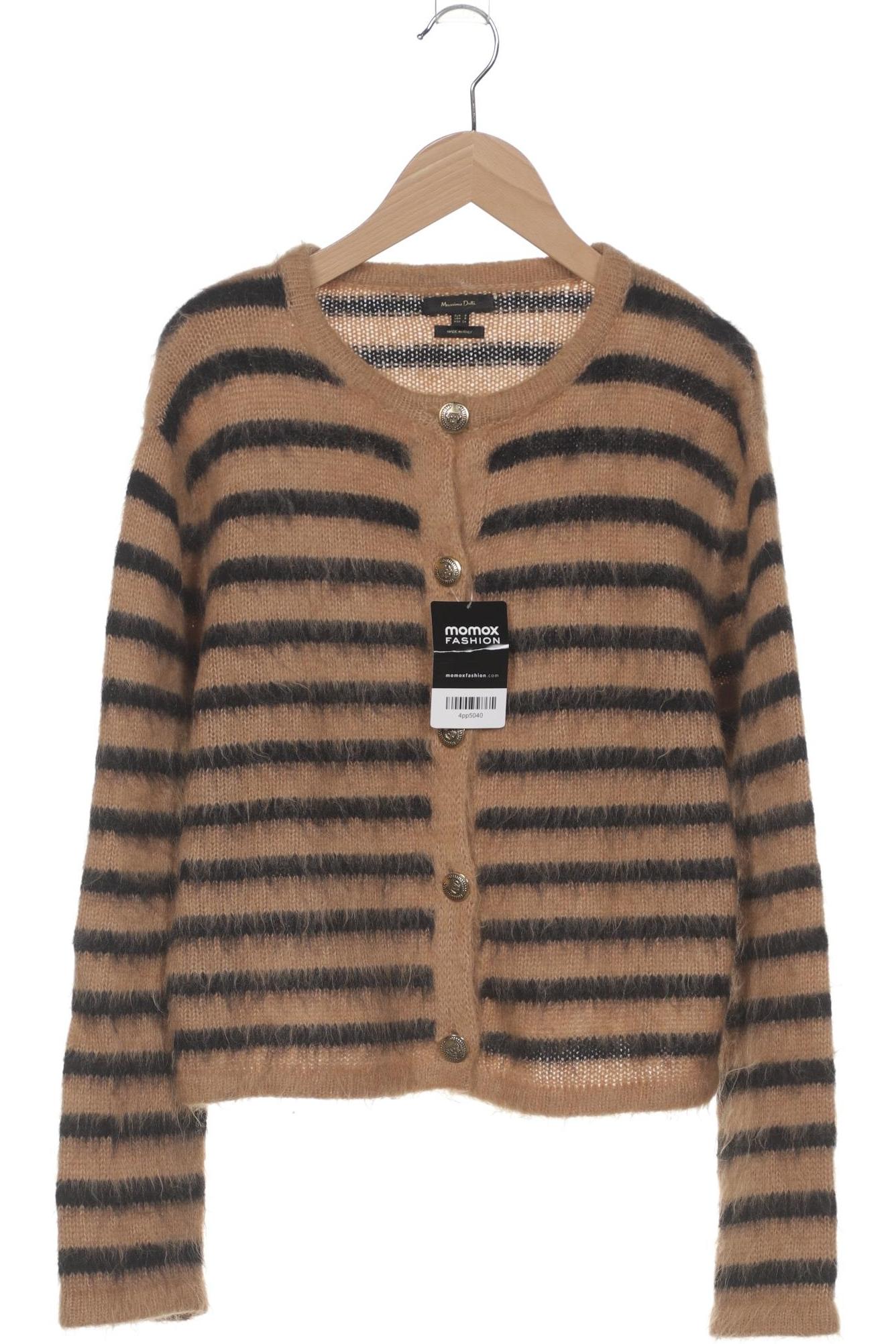

Massimo Dutti Damen Strickjacke, beige, Gr. 36