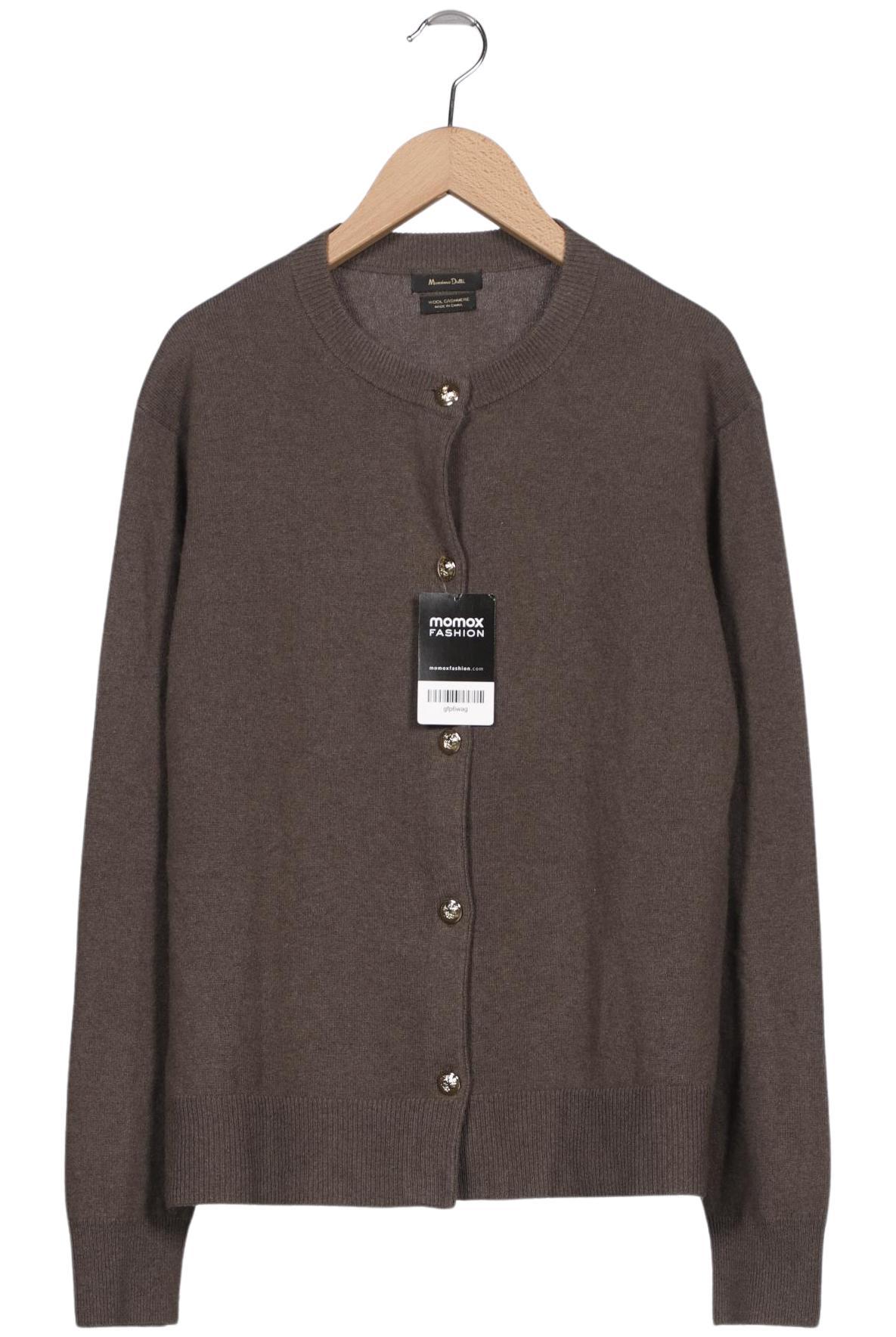 

Massimo Dutti Damen Strickjacke, grün, Gr. 38