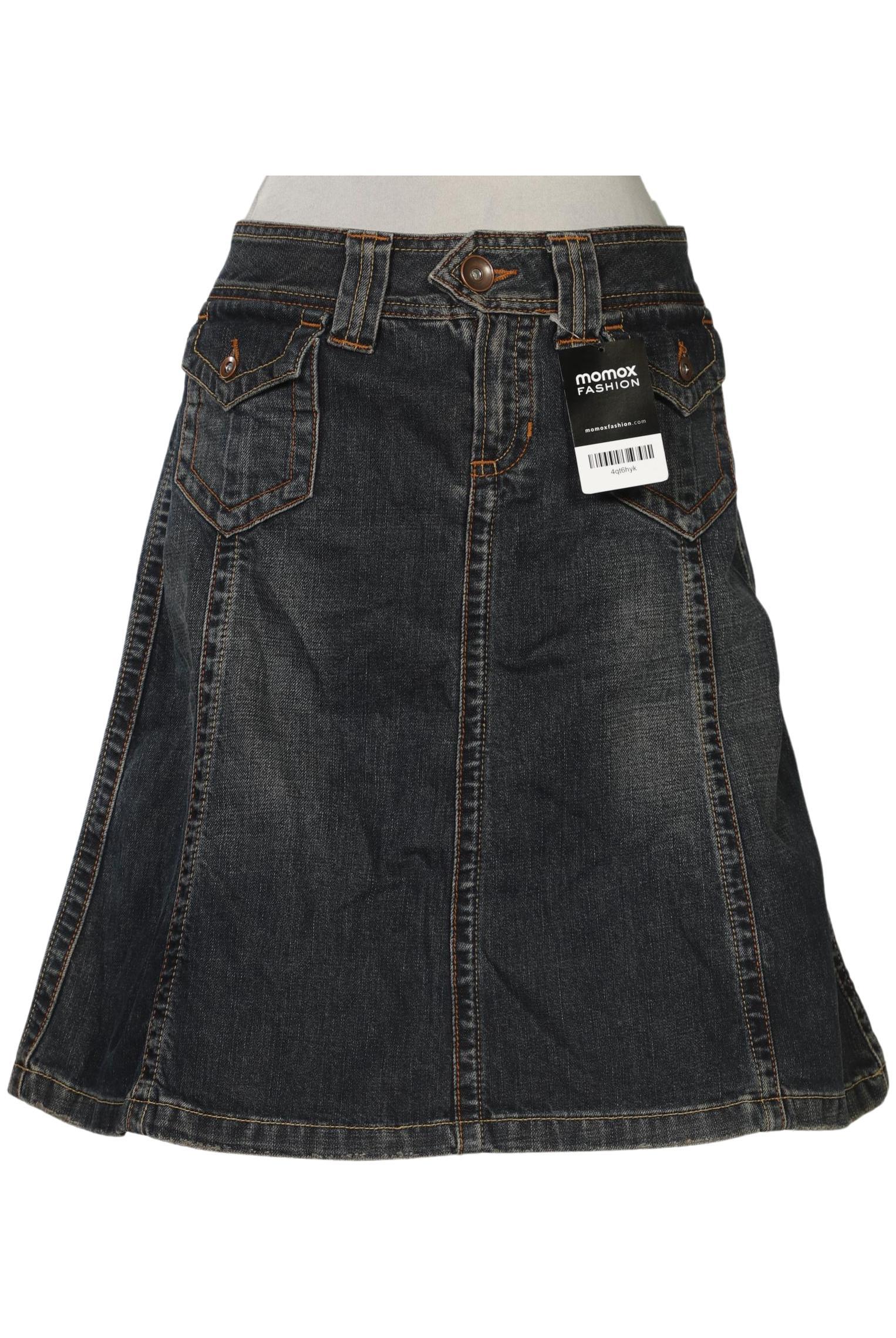 

Massimo Dutti Damen Rock, blau, Gr. 38