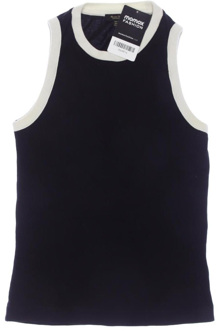 

Massimo Dutti Damen Top, schwarz, Gr. 34