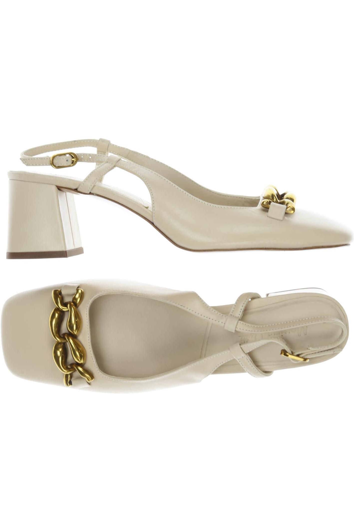

Massimo Dutti Damen Pumps, beige, Gr. 39
