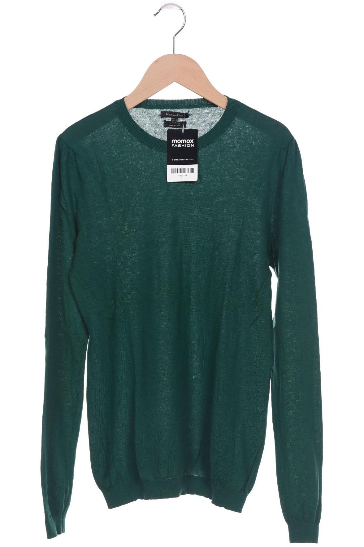 

Massimo Dutti Damen Pullover, grün, Gr. 38