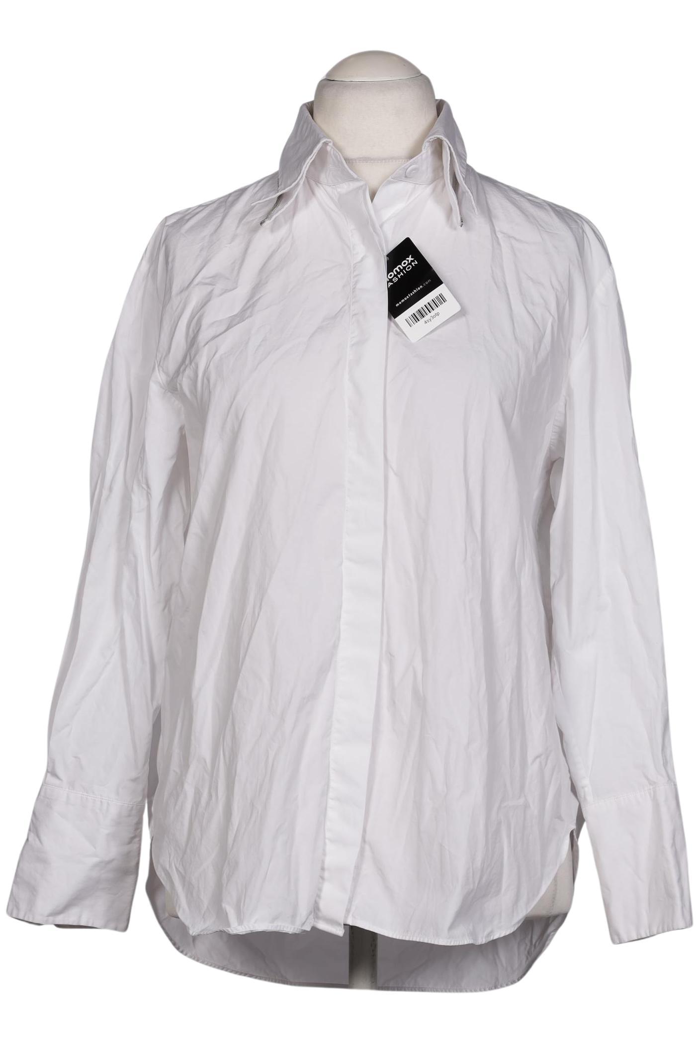 

Massimo Dutti Damen Bluse, weiß, Gr. 42