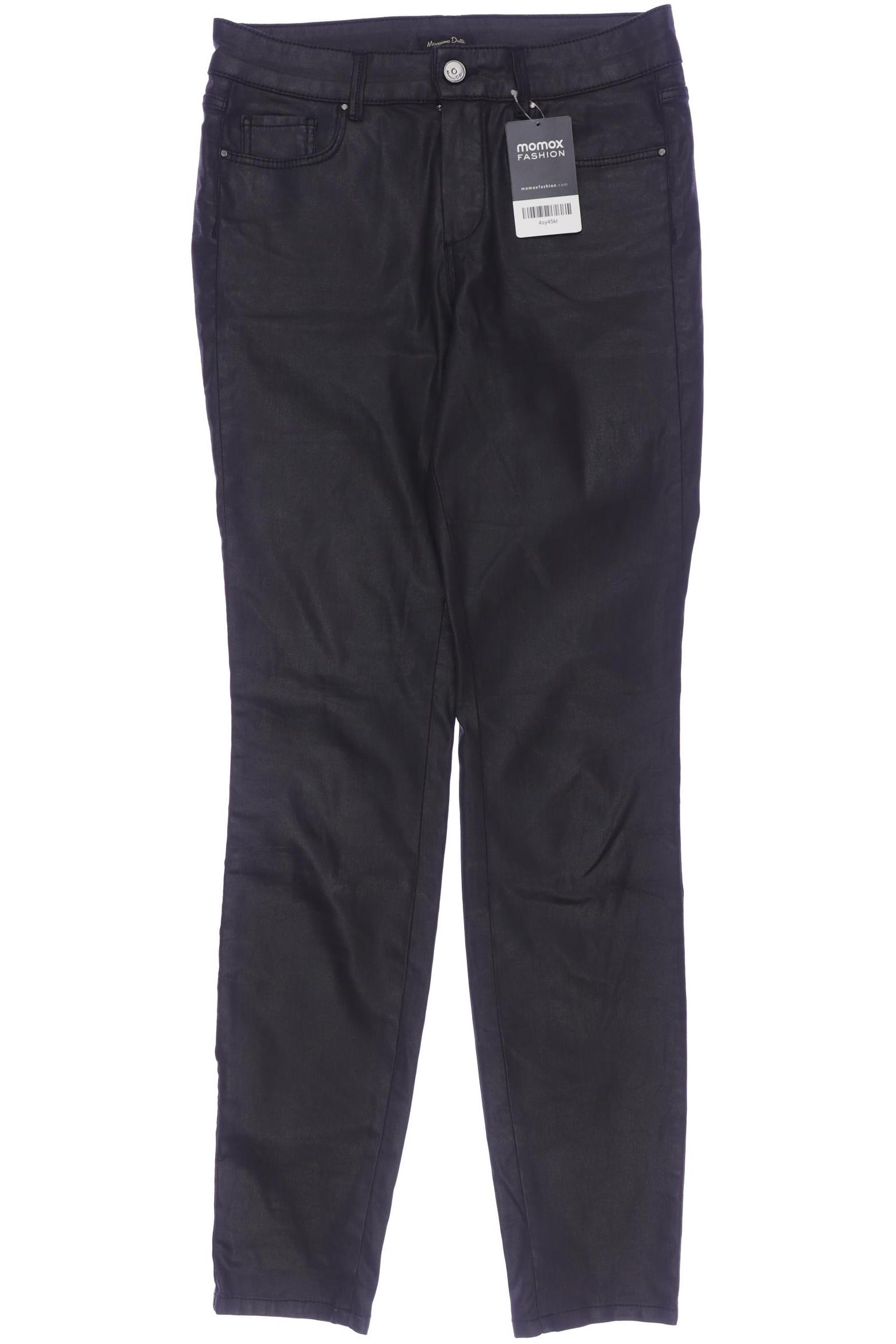 

Massimo Dutti Damen Stoffhose, schwarz, Gr. 36