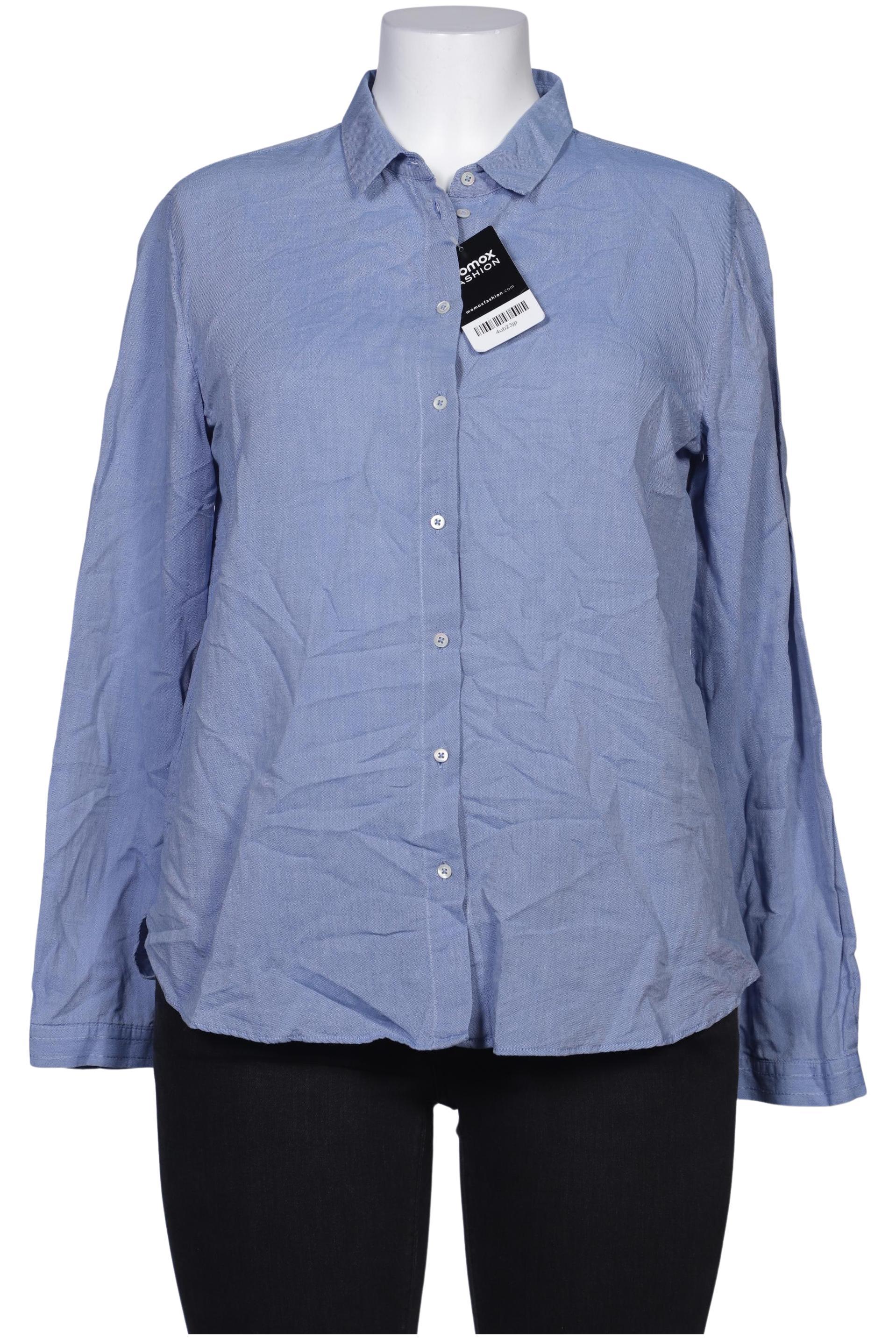 

Massimo Dutti Damen Bluse, hellblau, Gr. 44