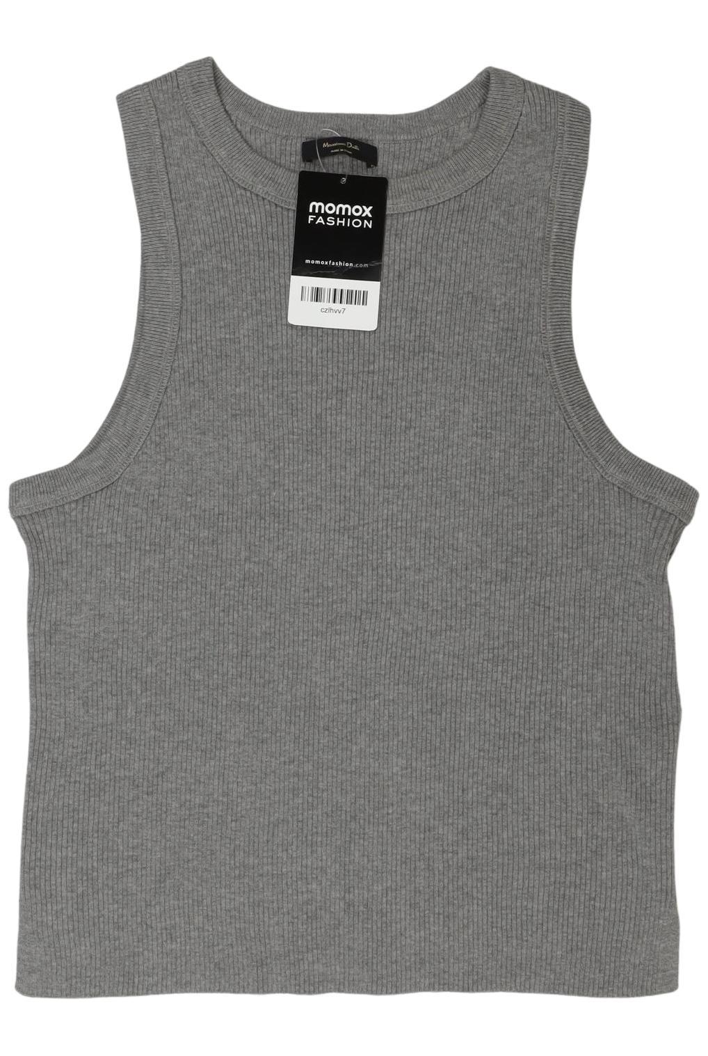 

Massimo Dutti Damen Top, grau, Gr. 38