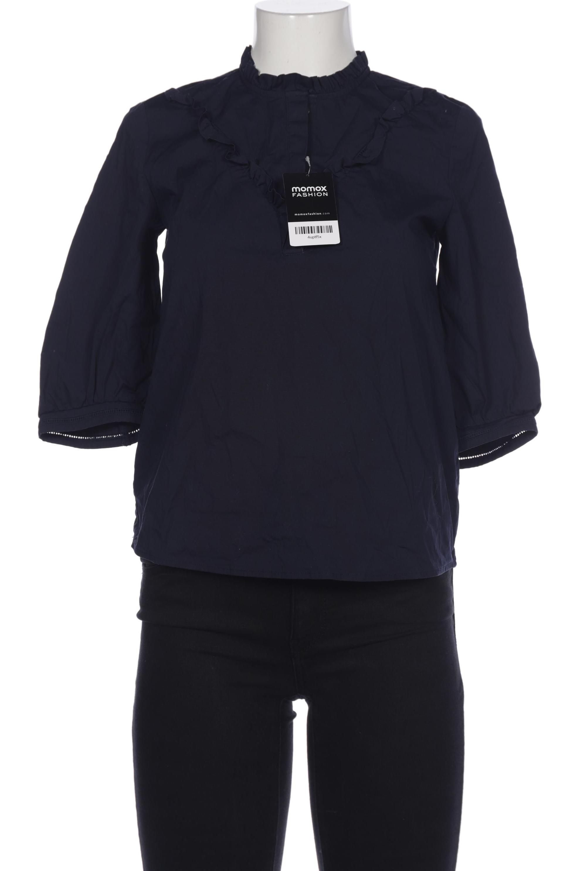 

Massimo Dutti Damen Bluse, marineblau