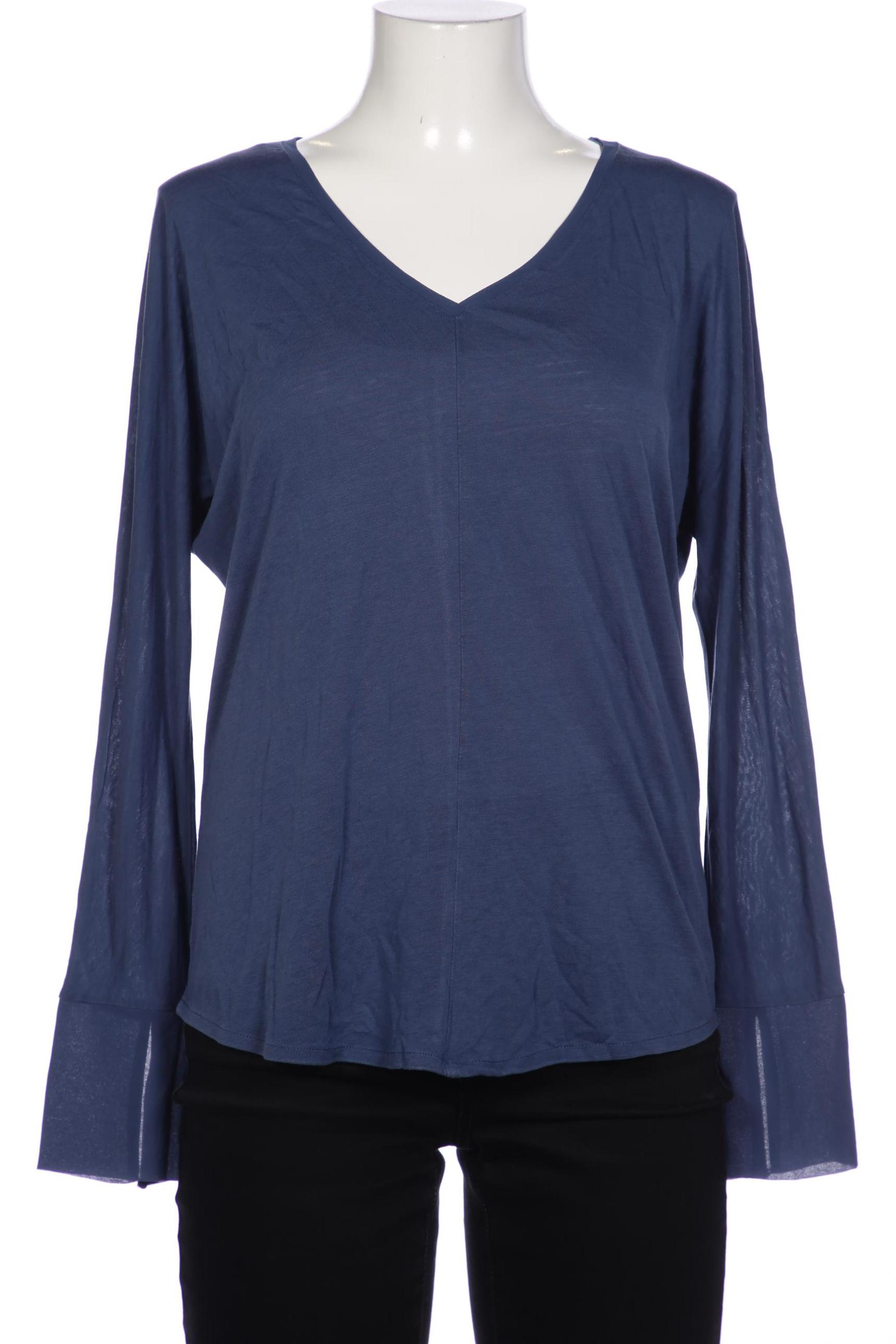 

Massimo Dutti Damen Langarmshirt, marineblau