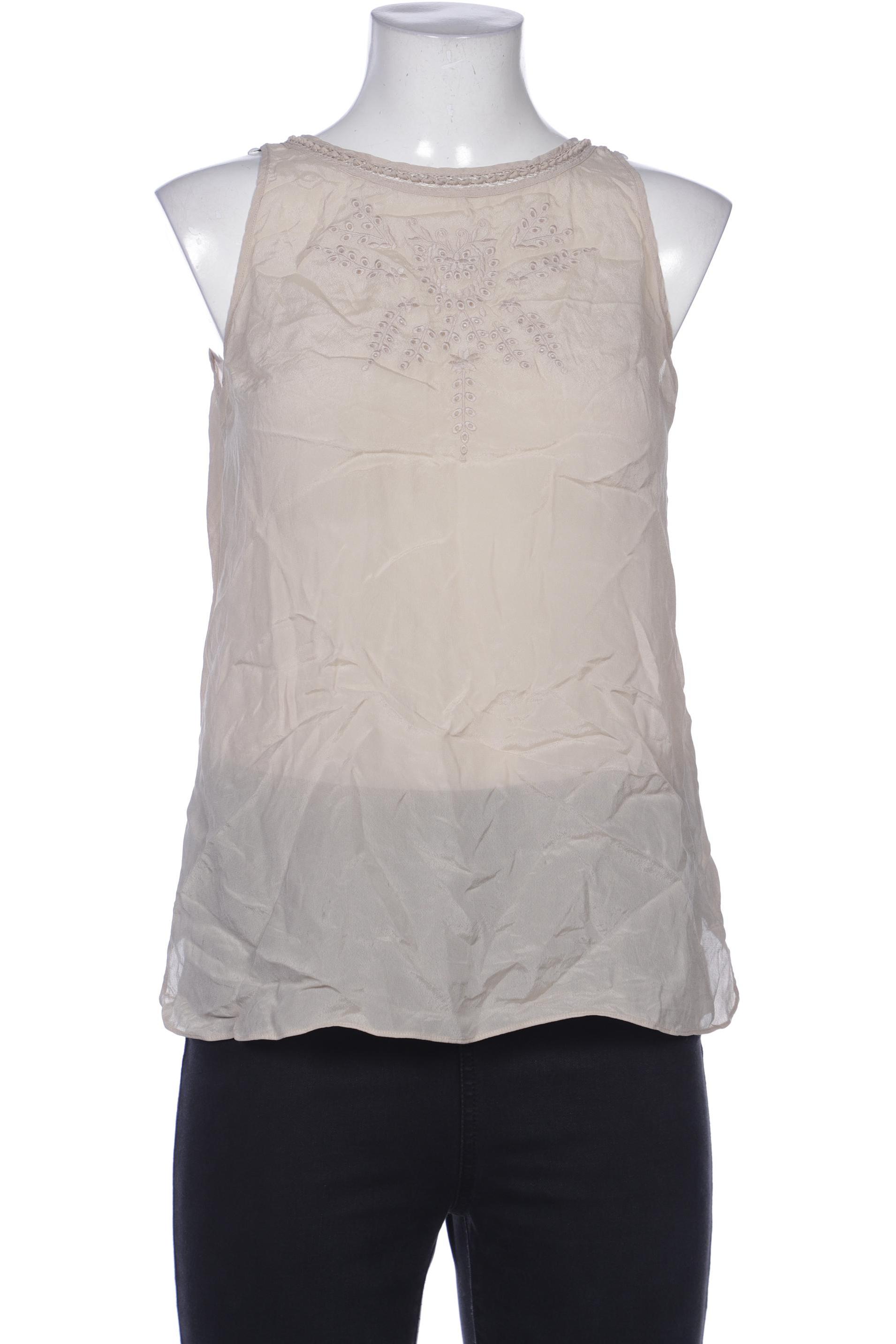 

Massimo Dutti Damen Bluse, beige, Gr. 38