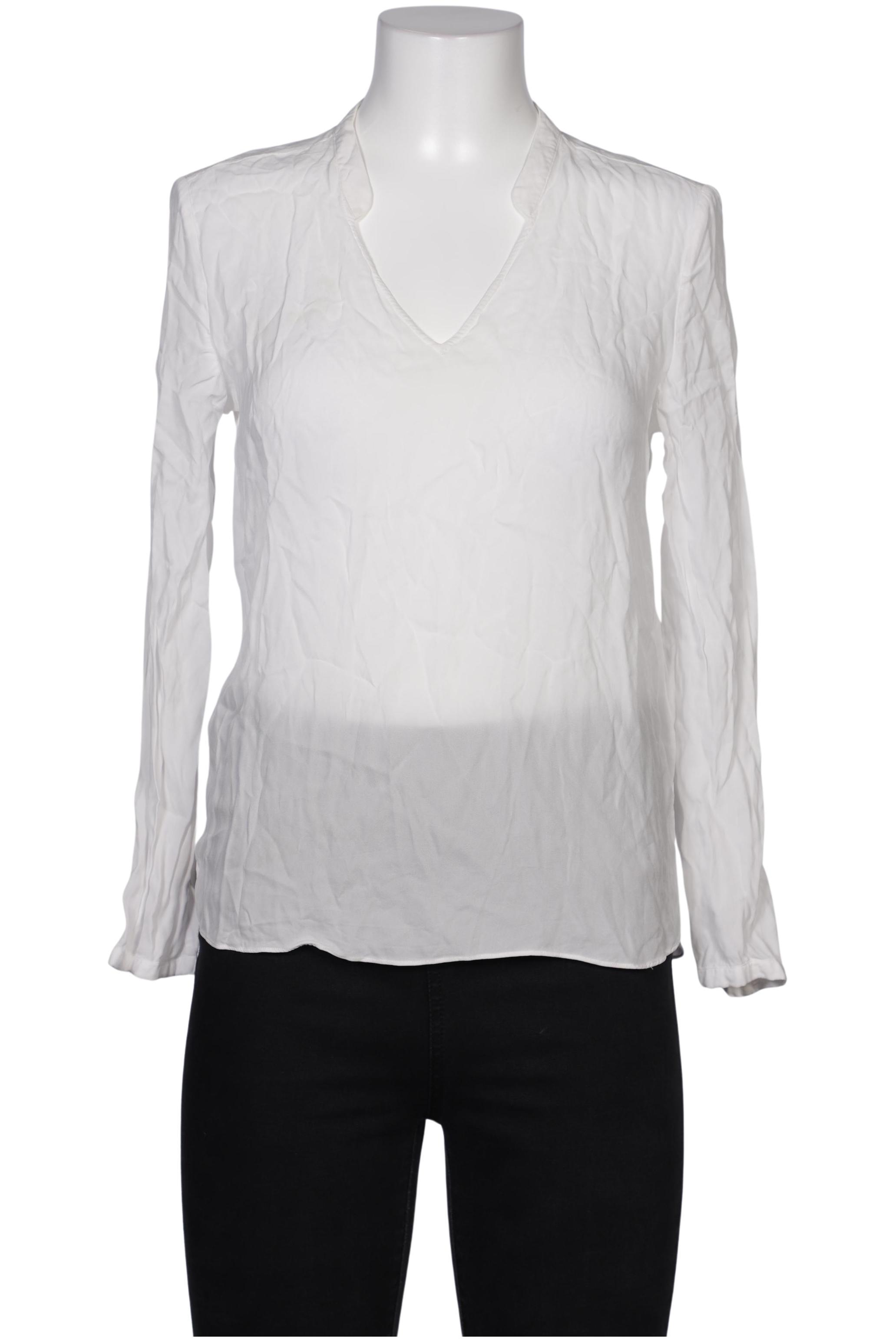 

Massimo Dutti Damen Bluse, weiß, Gr. 40