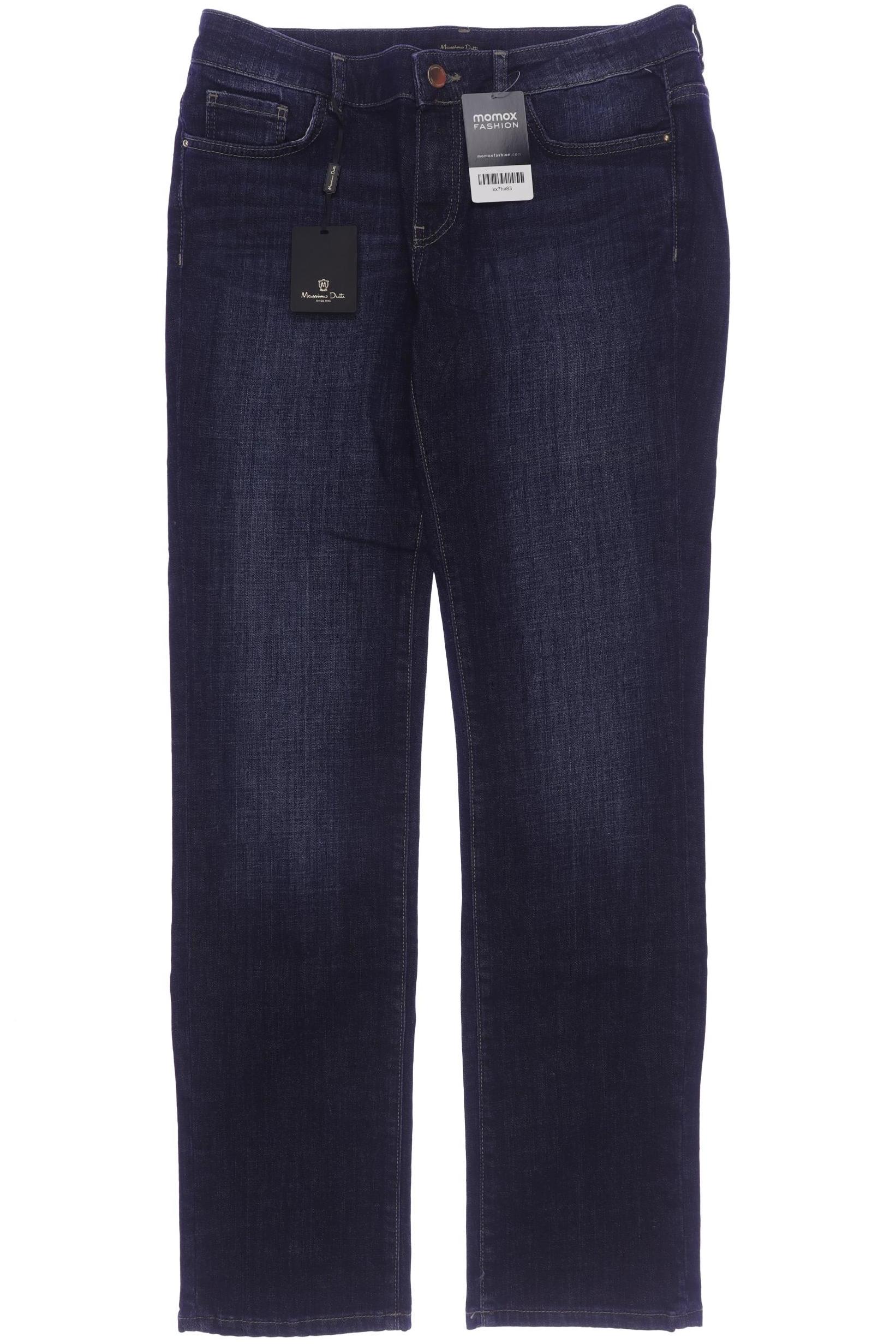 

Massimo Dutti Damen Jeans, marineblau, Gr. 42