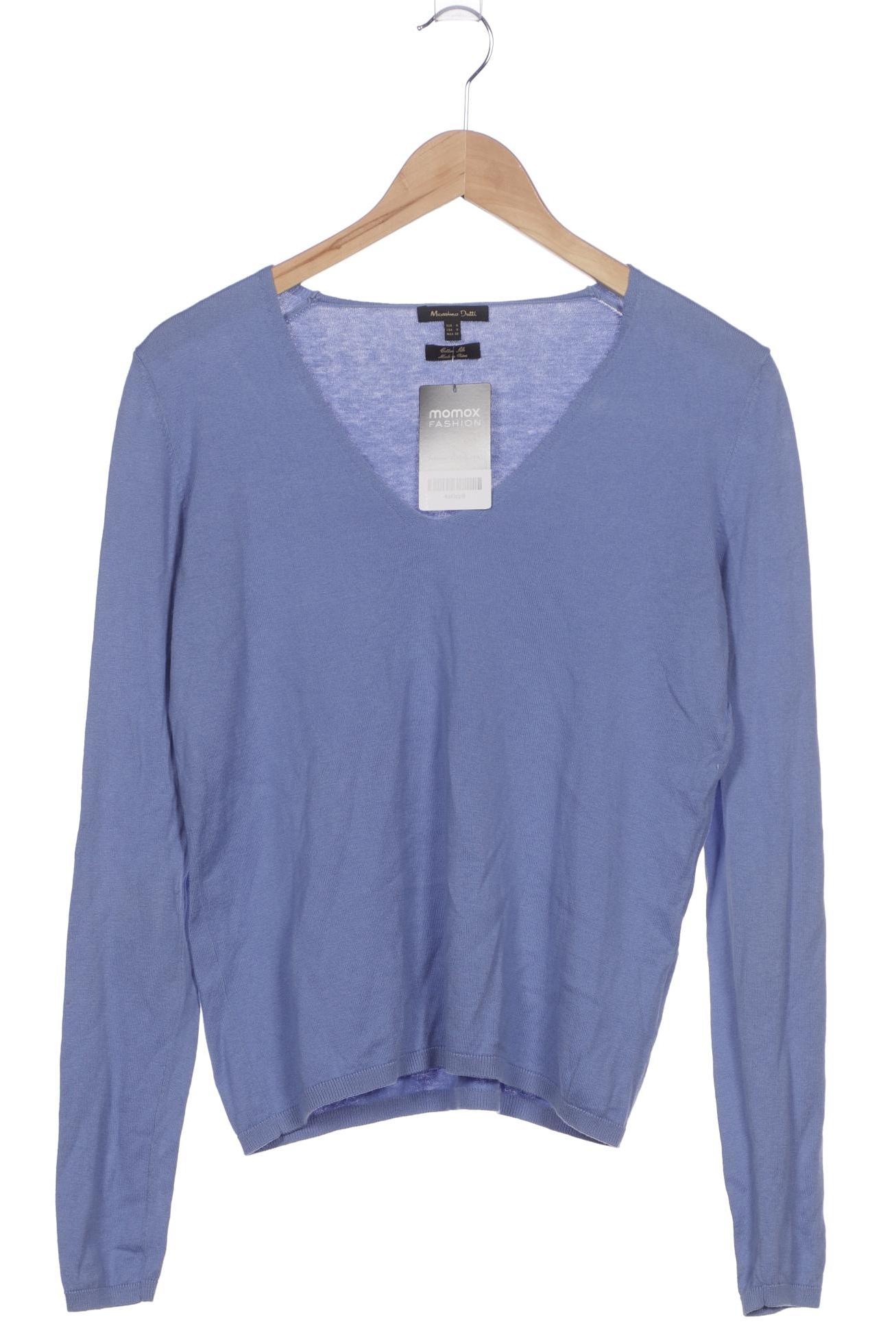 

Massimo Dutti Damen Pullover, blau, Gr. 36