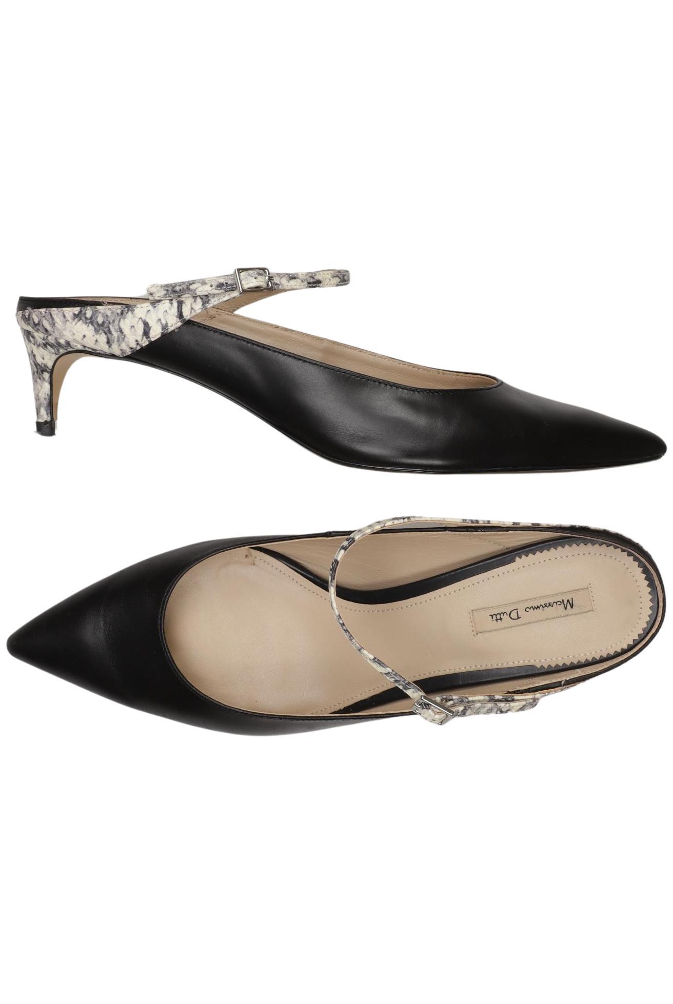 

Massimo Dutti Damen Sandale, schwarz, Gr. 41