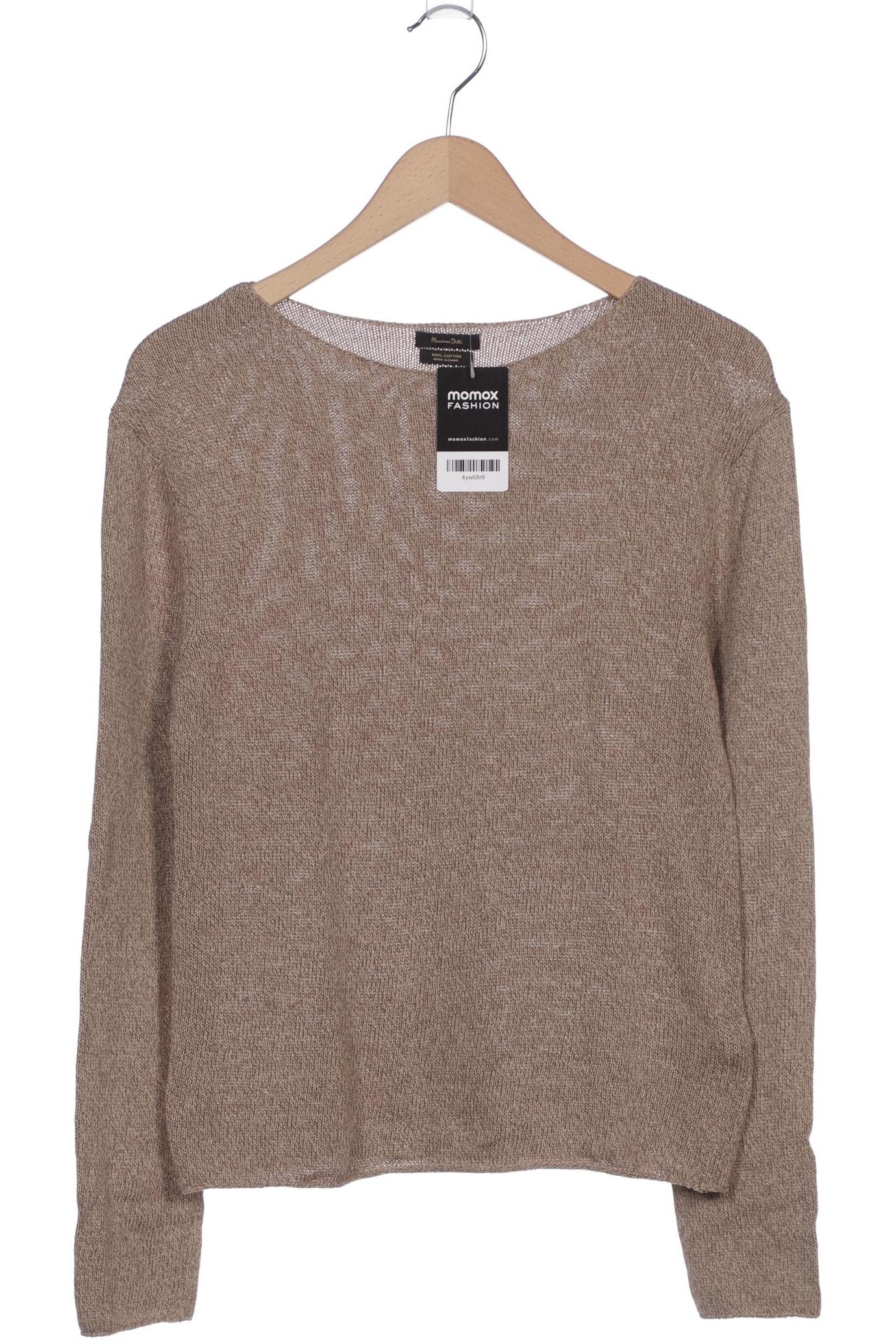 

Massimo Dutti Damen Pullover, braun, Gr. 38