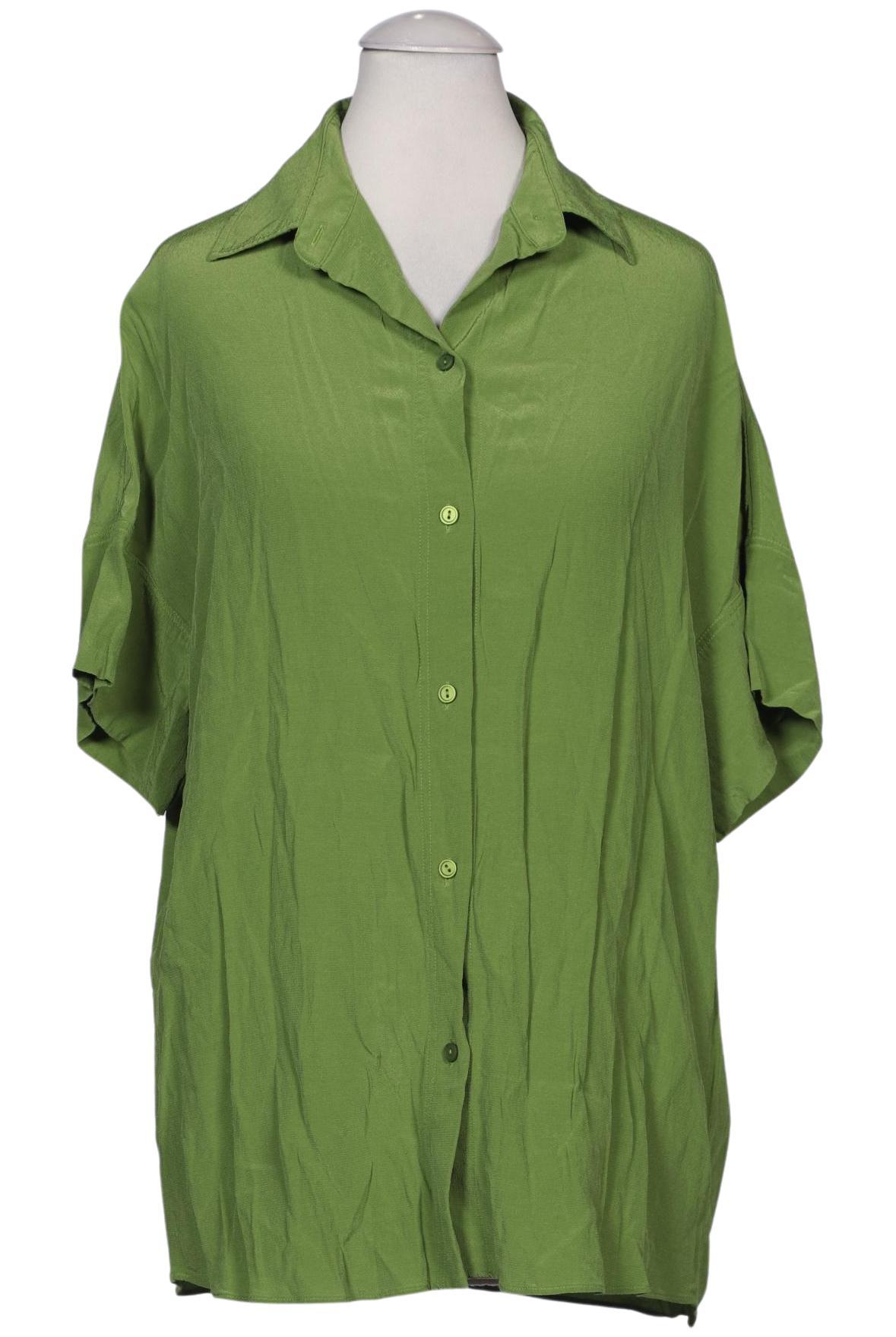 

Massimo Dutti Damen Bluse, grün, Gr. 34