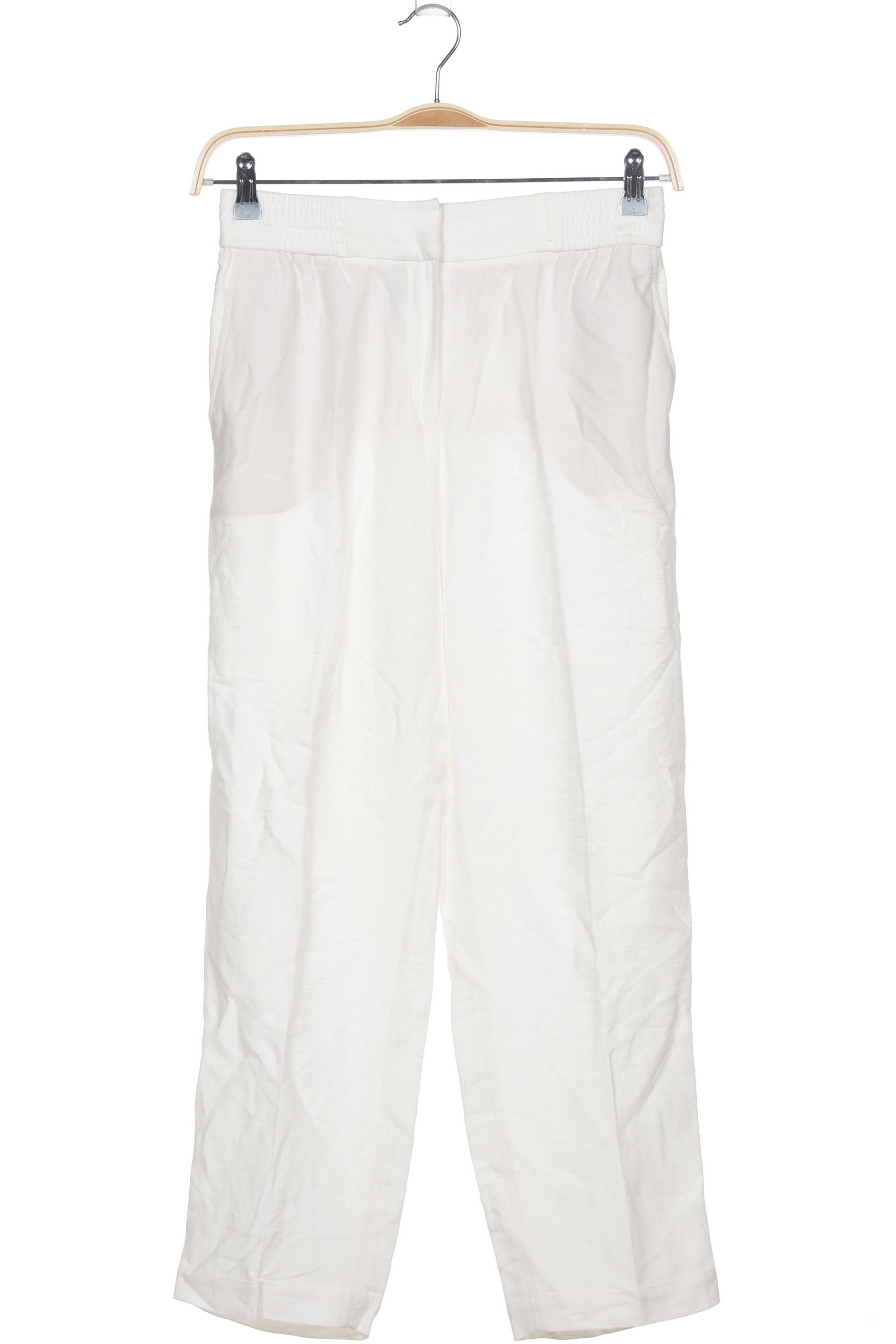 

Massimo Dutti Damen Stoffhose, weiß, Gr. 38