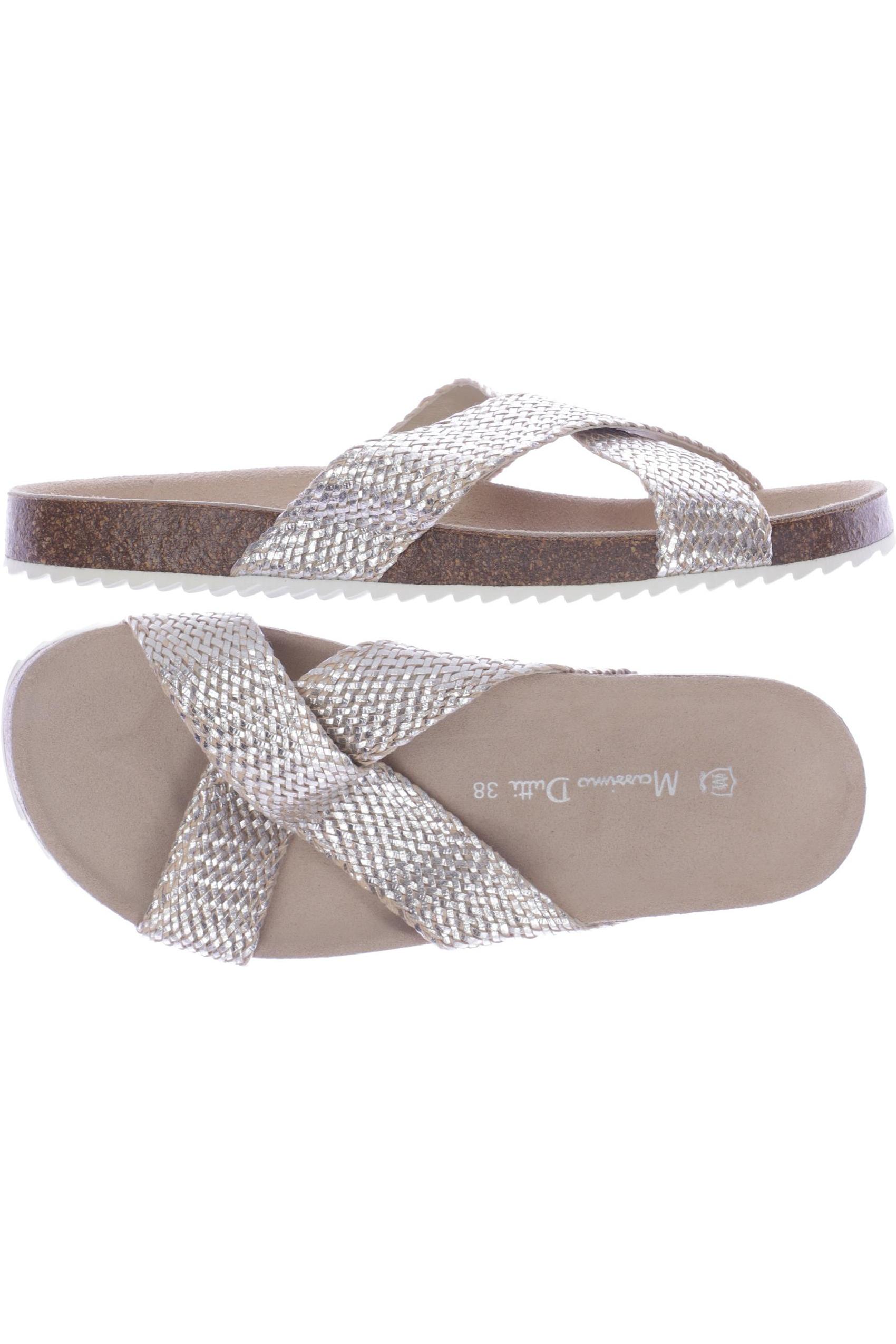 

Massimo Dutti Damen Sandale, silber