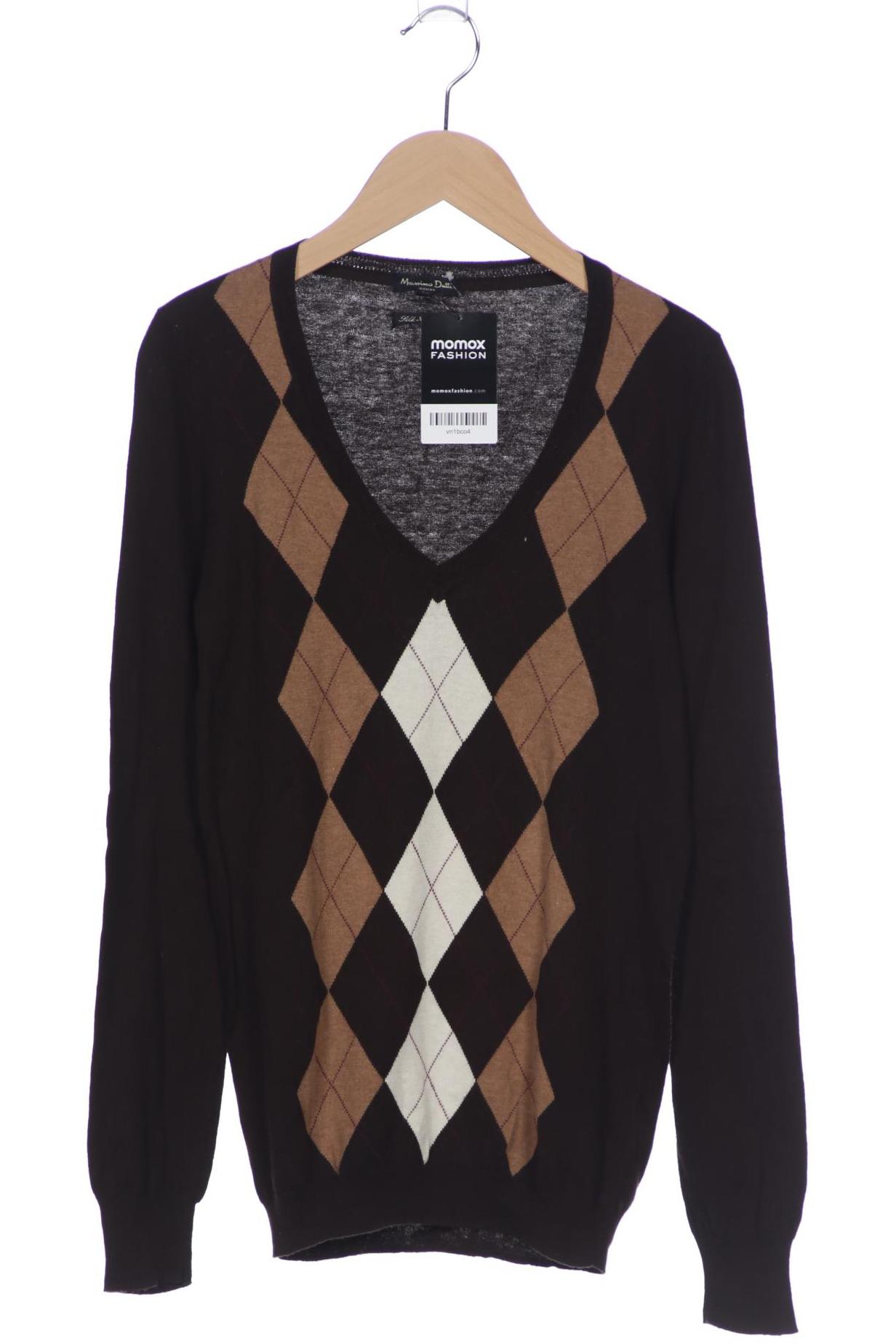 

Massimo Dutti Damen Pullover, braun, Gr. 38