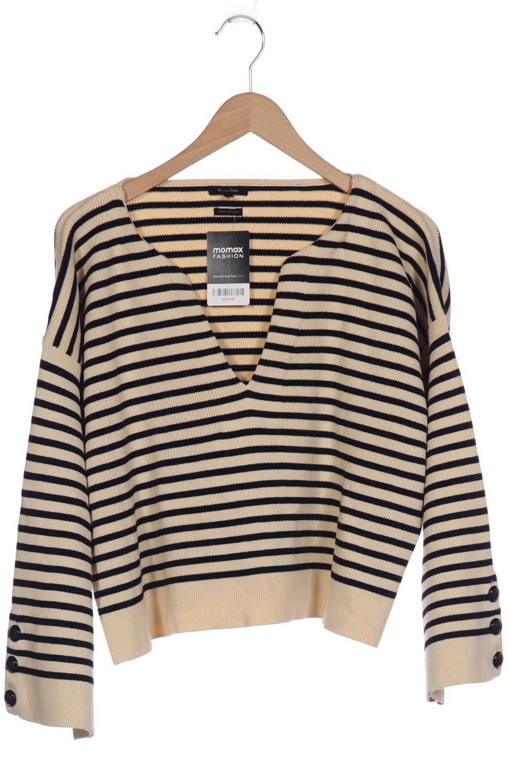 

Massimo Dutti Damen Pullover, beige
