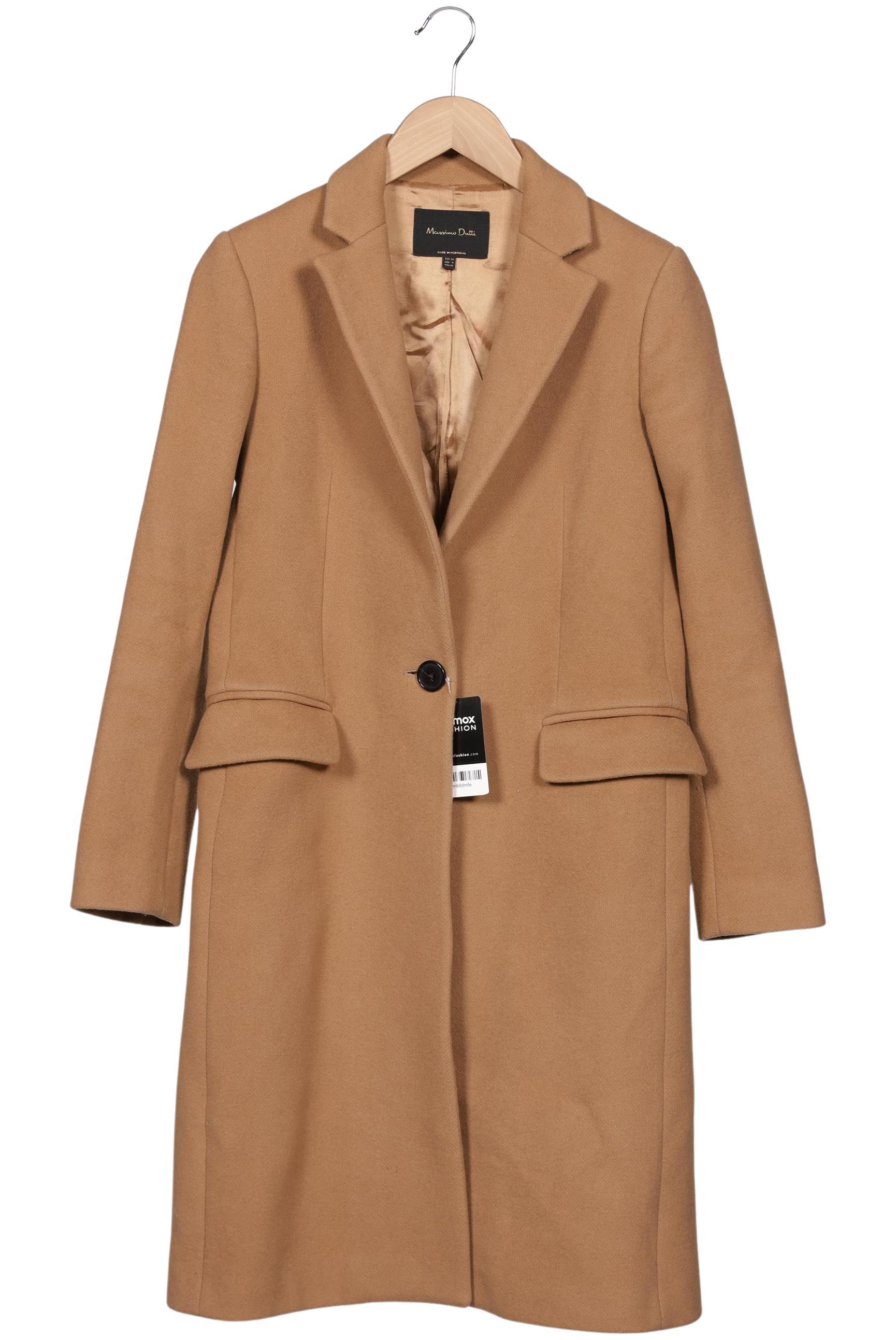 

Massimo Dutti Damen Mantel, braun, Gr. 36