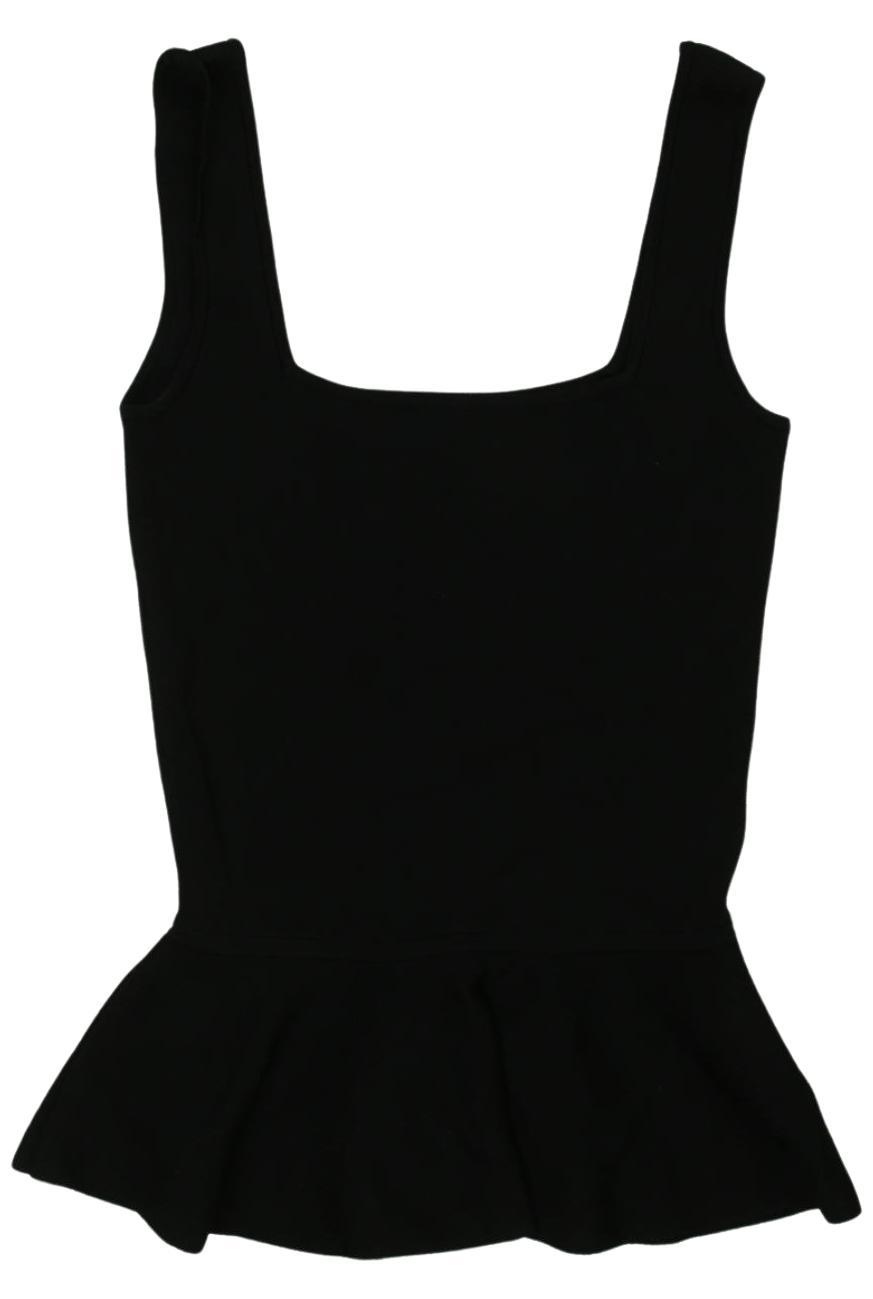 

Massimo Dutti Damen Top, schwarz, Gr. 34