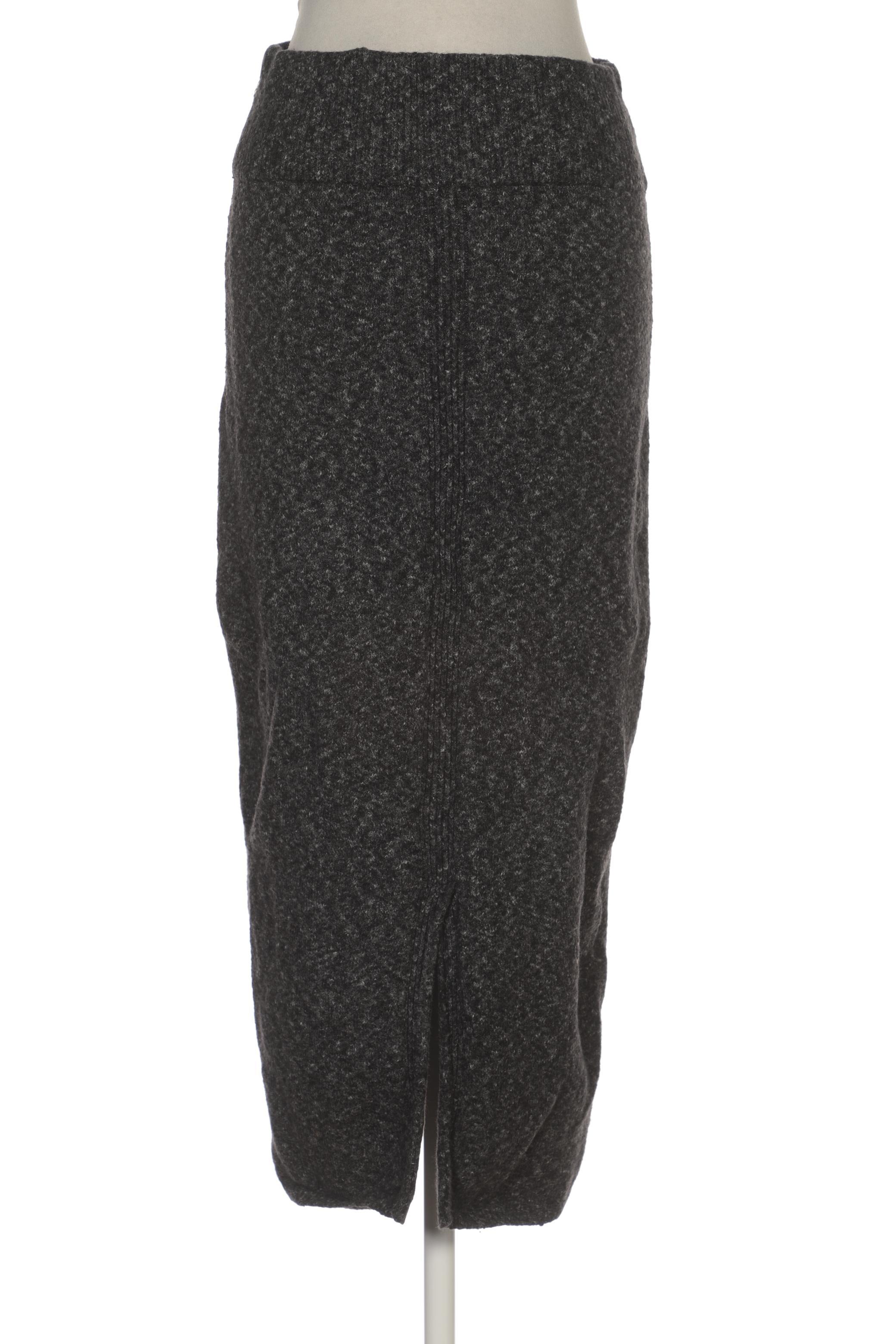 

Massimo Dutti Damen Rock, grau, Gr. 34