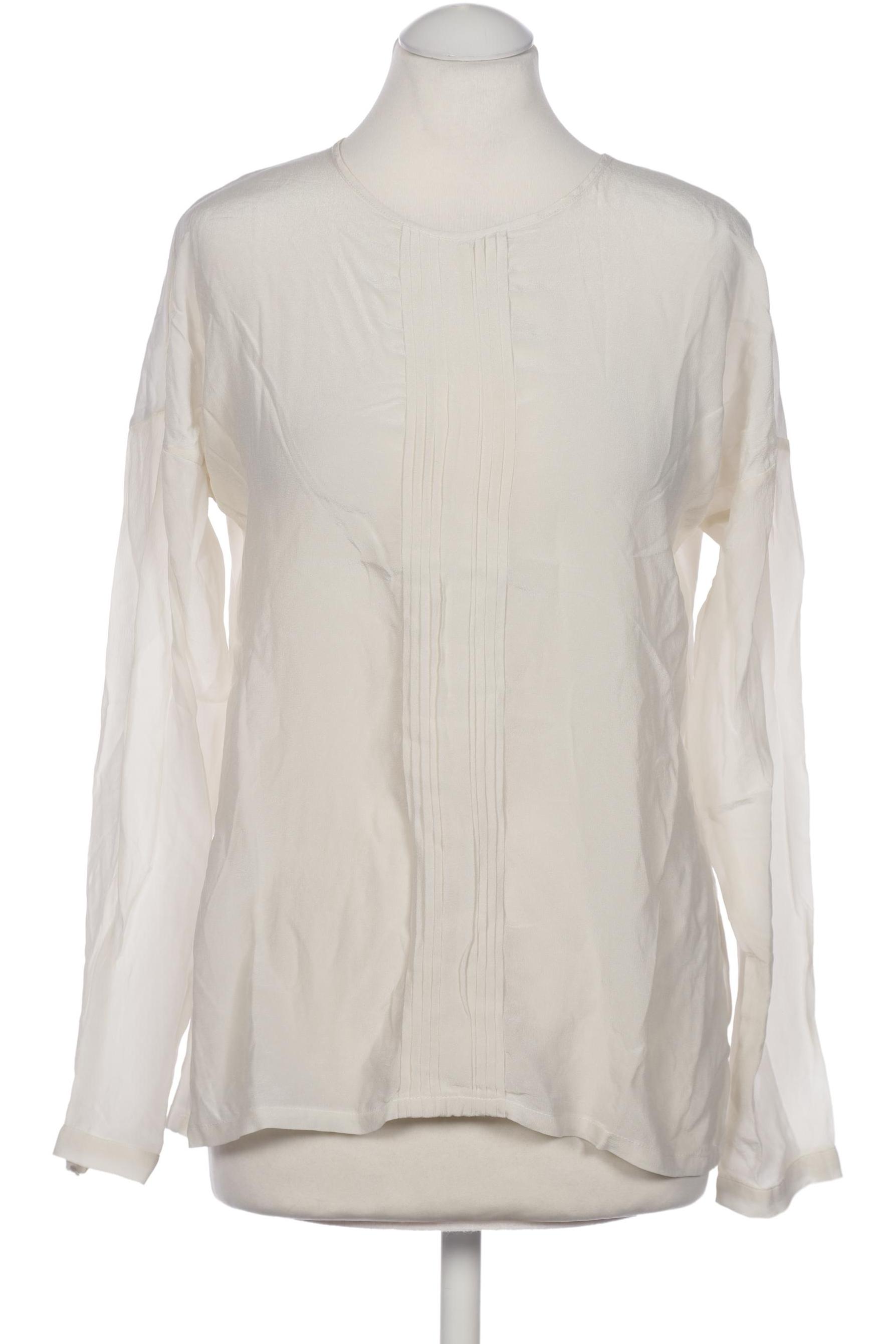 

Massimo Dutti Damen Bluse, cremeweiß, Gr. 38