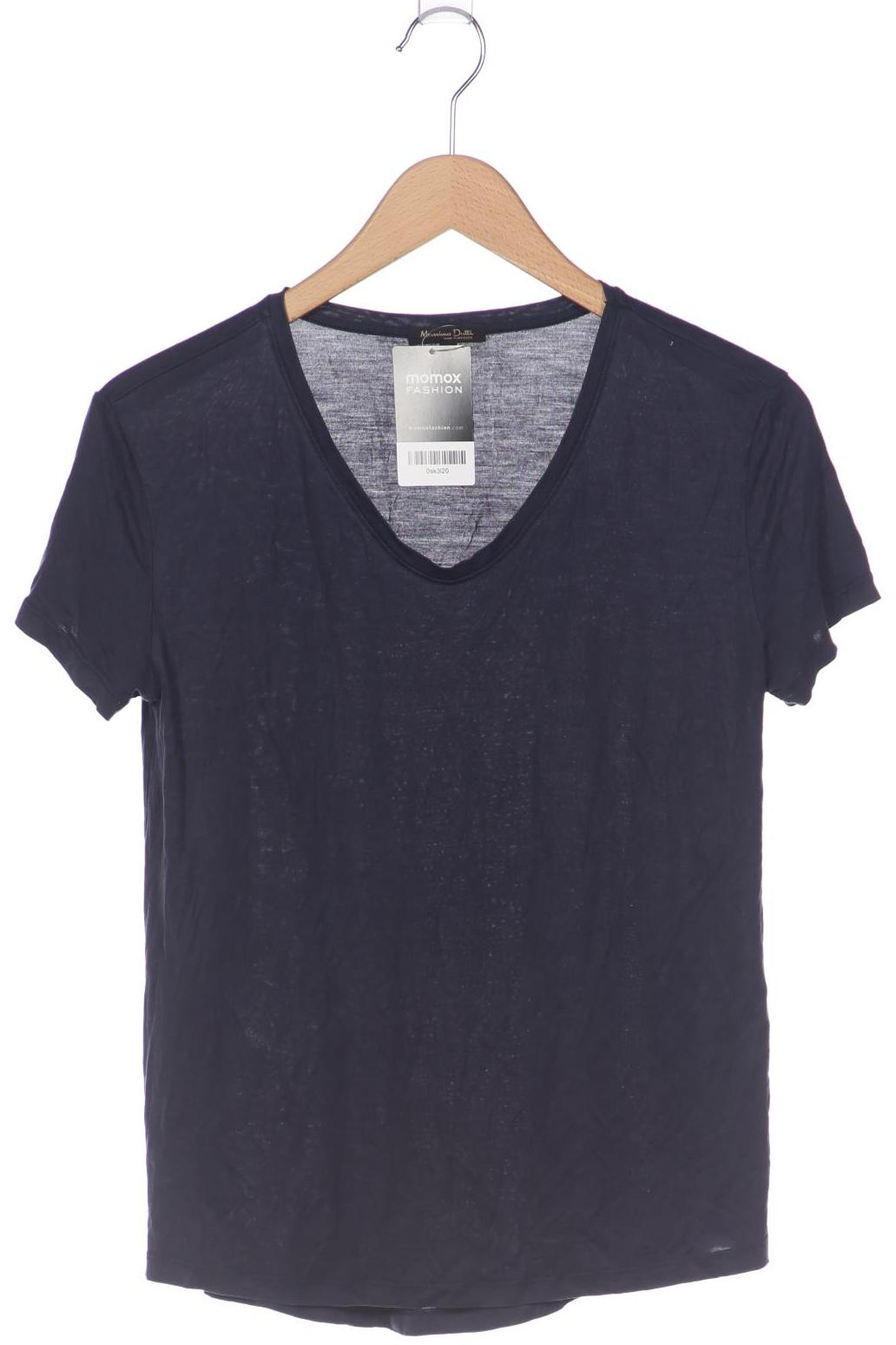 

Massimo Dutti Damen T-Shirt, marineblau, Gr. 36