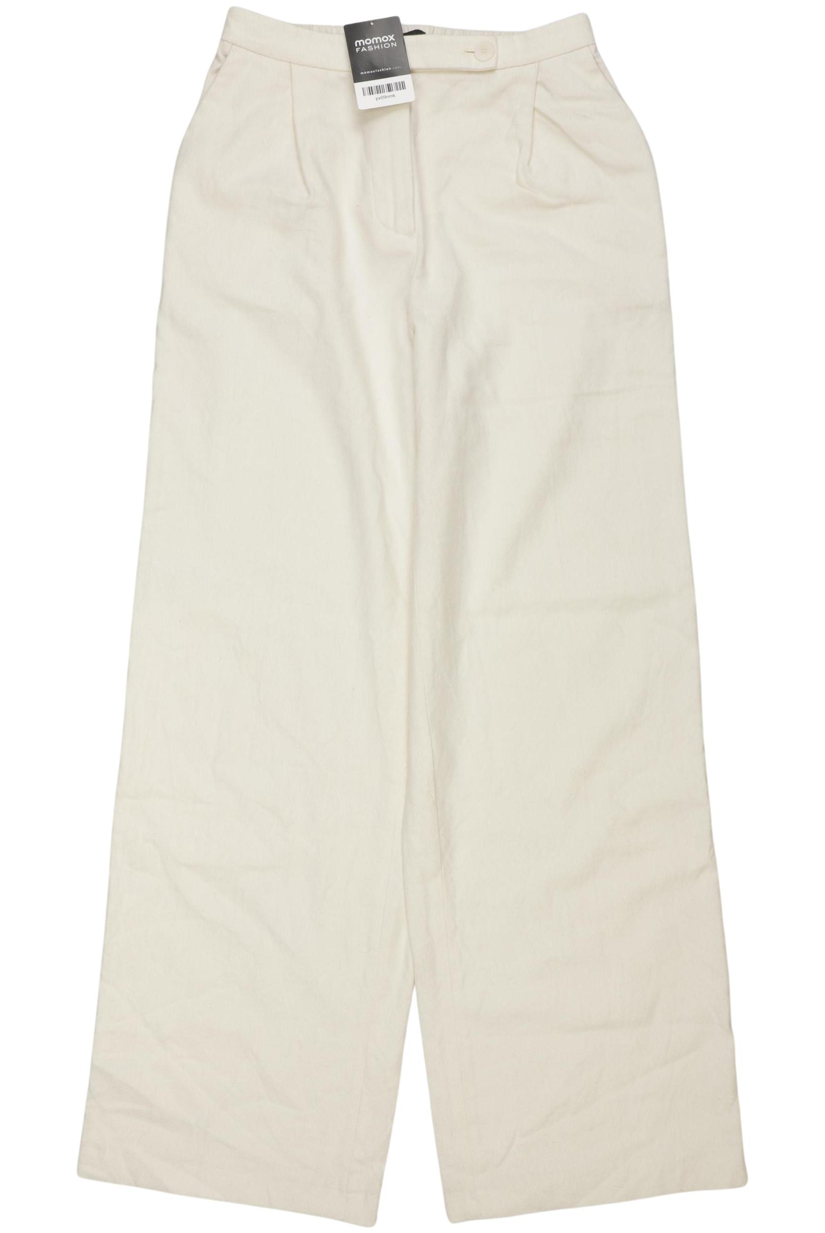 

Massimo Dutti Damen Stoffhose, cremeweiß, Gr. 36