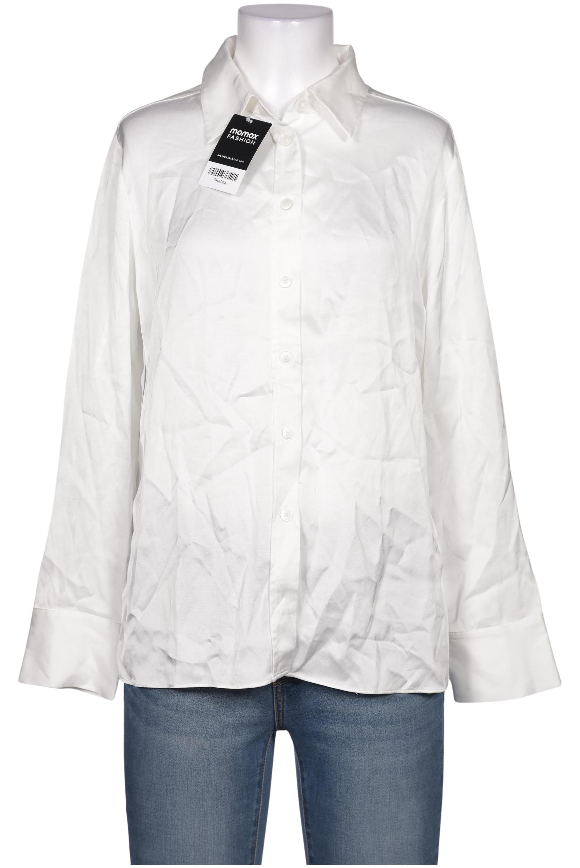 

Massimo Dutti Damen Bluse, weiß, Gr. 38