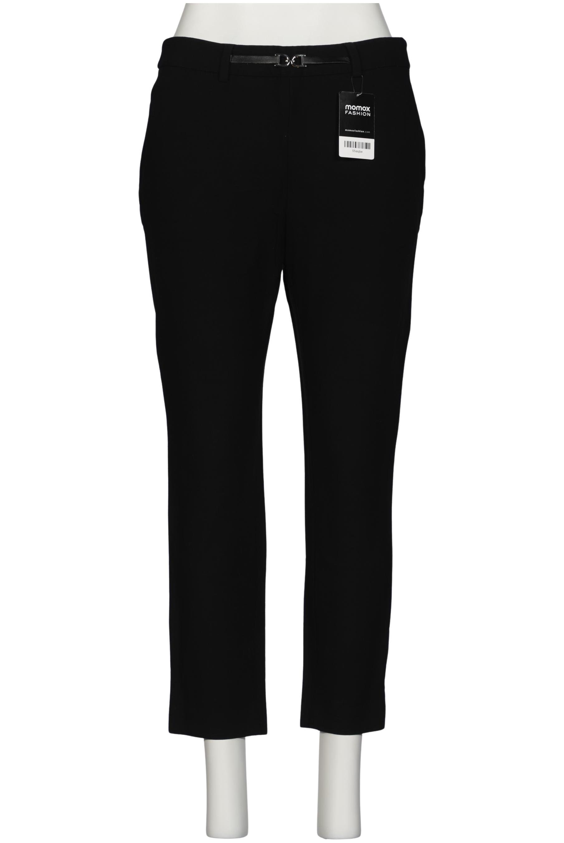 

Massimo Dutti Damen Stoffhose, schwarz, Gr. 10